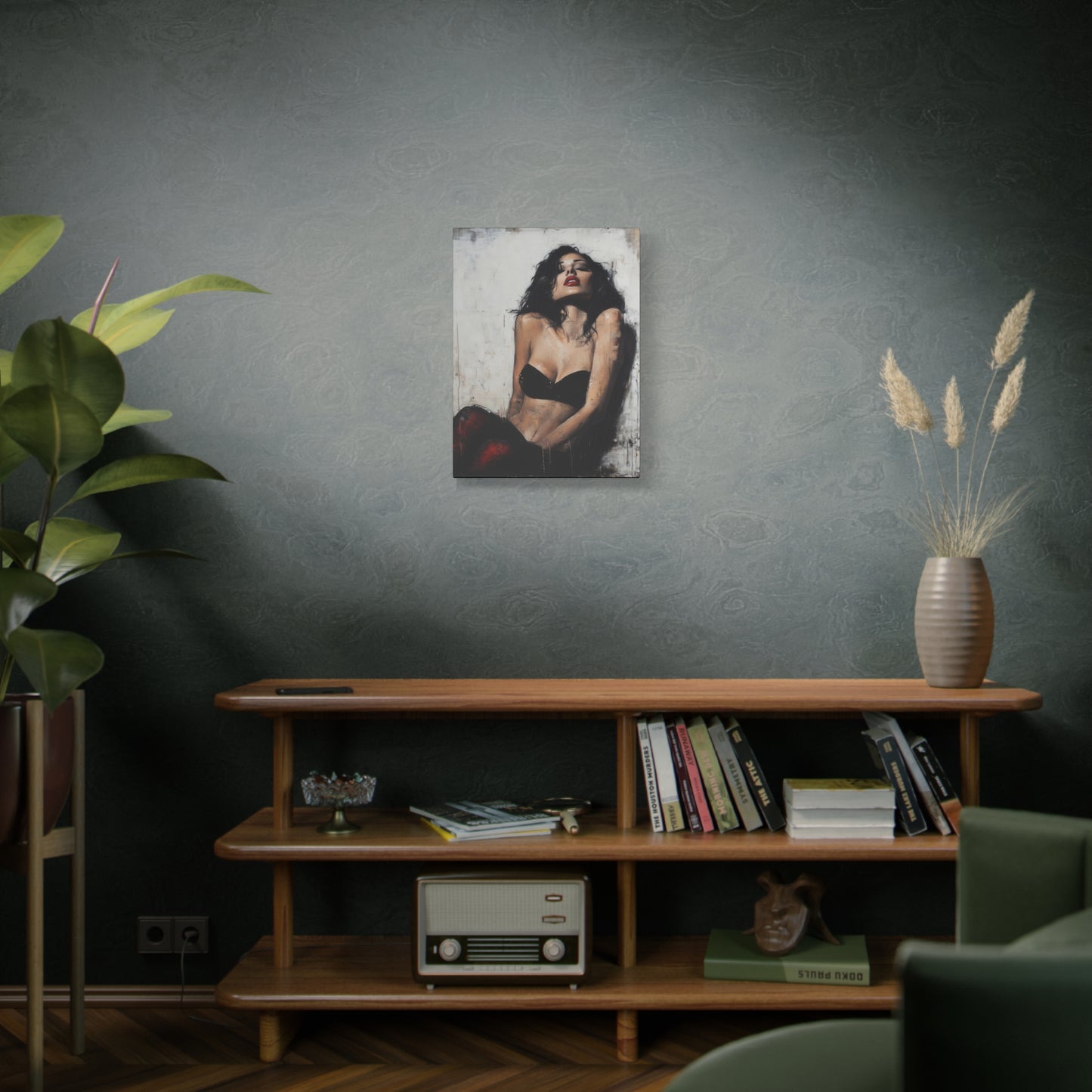 Gallery Wrapped Canvas, Sinners and Saints Art Canvas, Erotic Art Canvas – Alexa