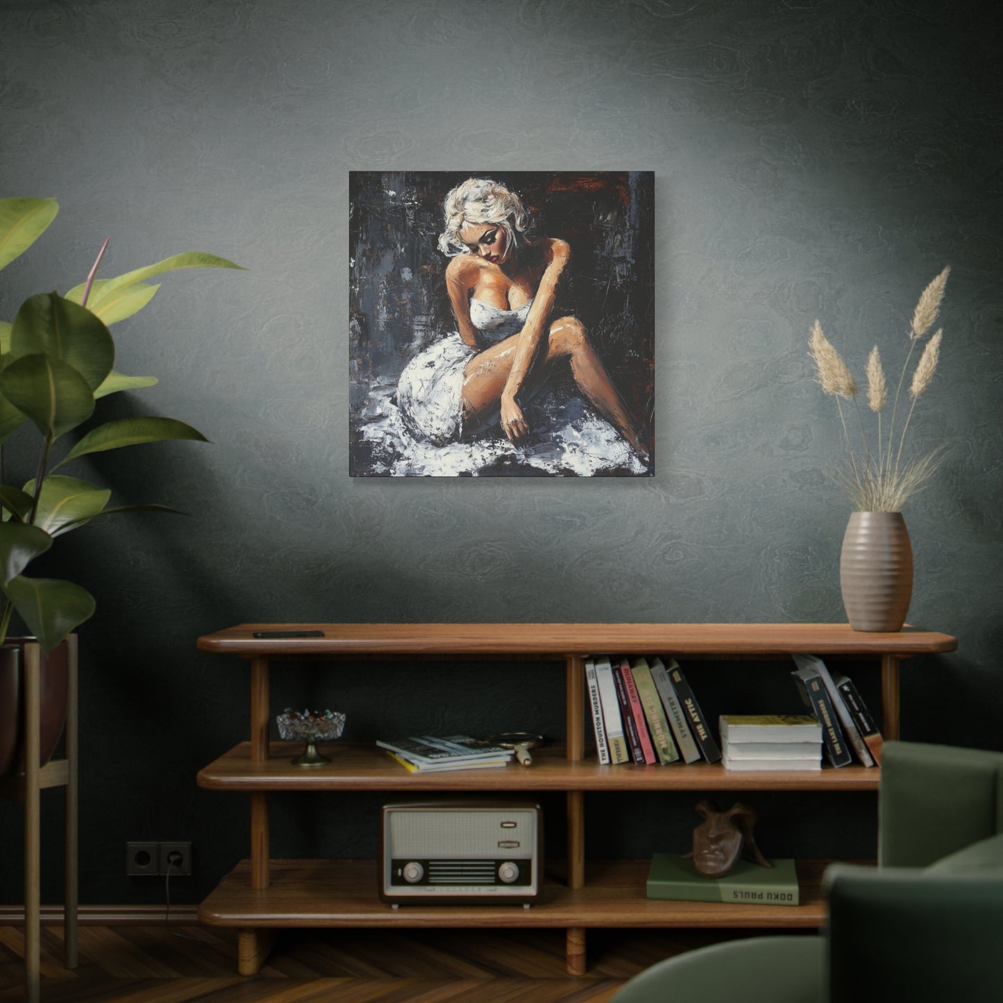 Gallery Wrapped Canvas, Guilt and Grit Adult Art Canvas, Erotic Pinup Art Canvas – Matisse