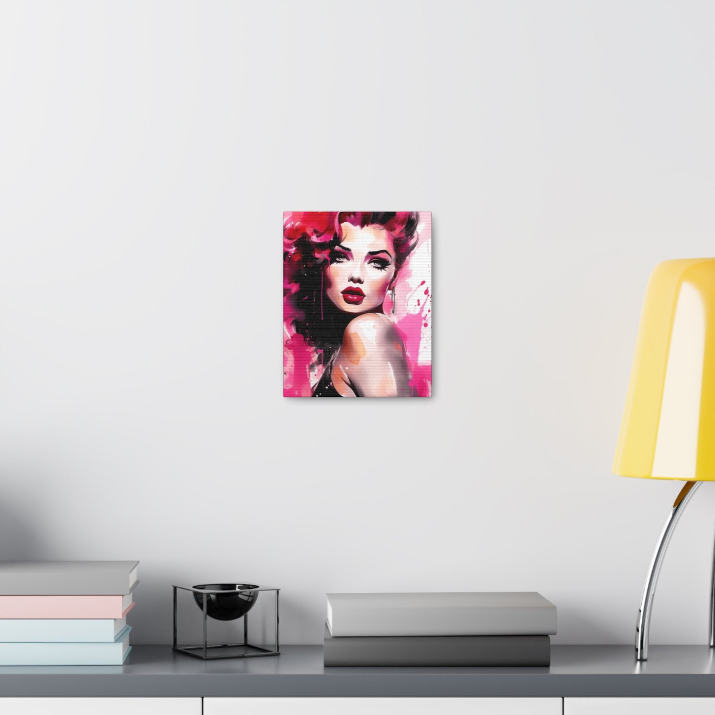 Canvas Wall Art, Gallery Wrapped Pop Art, Diva Wall Art – Thalia