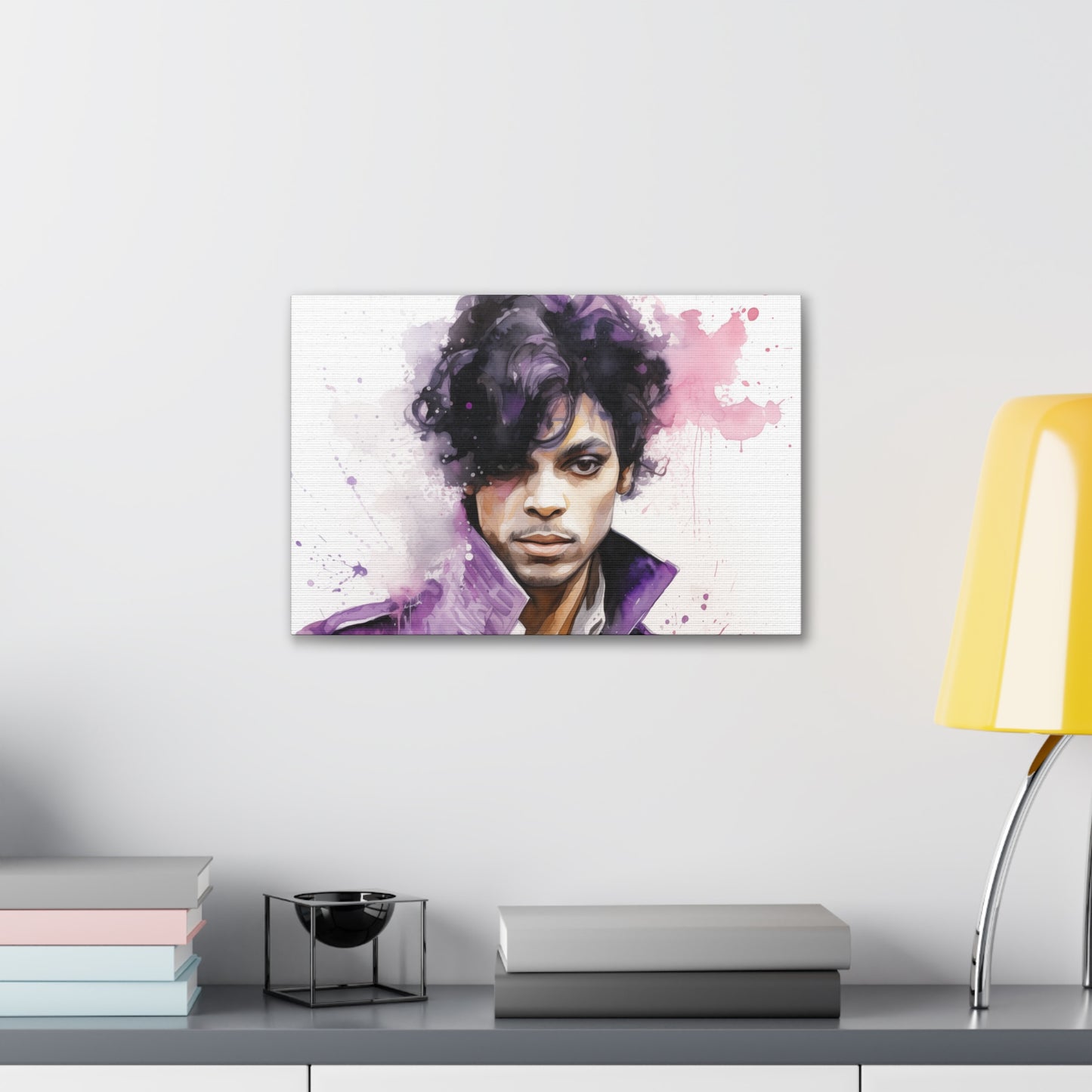 Gallery Wrapped Canvas, Celebrity Inspired, Pop Art Canvas – Prince Rogers