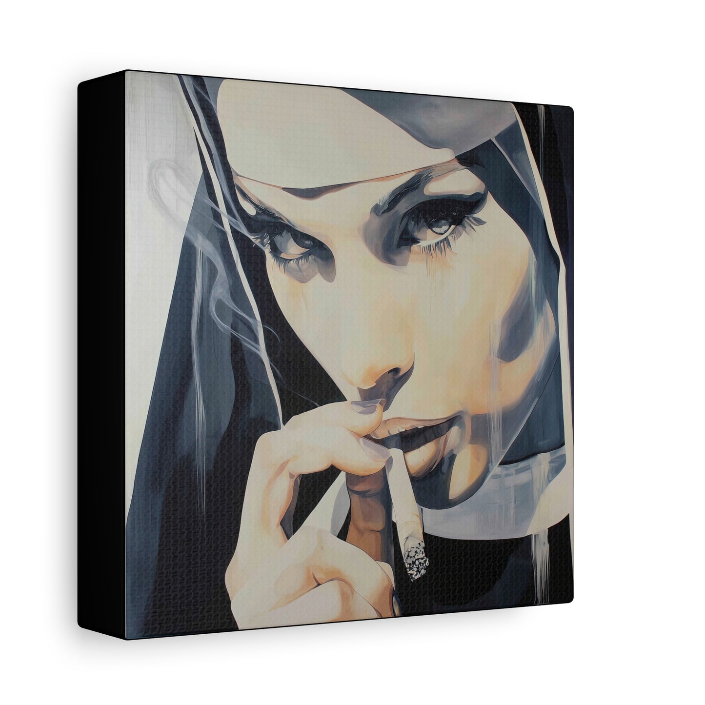 Gallery Wrapped Canvas, Habits and Heresy Art Canvas, Naughty Nuns Art Canvas – Sister Mercy