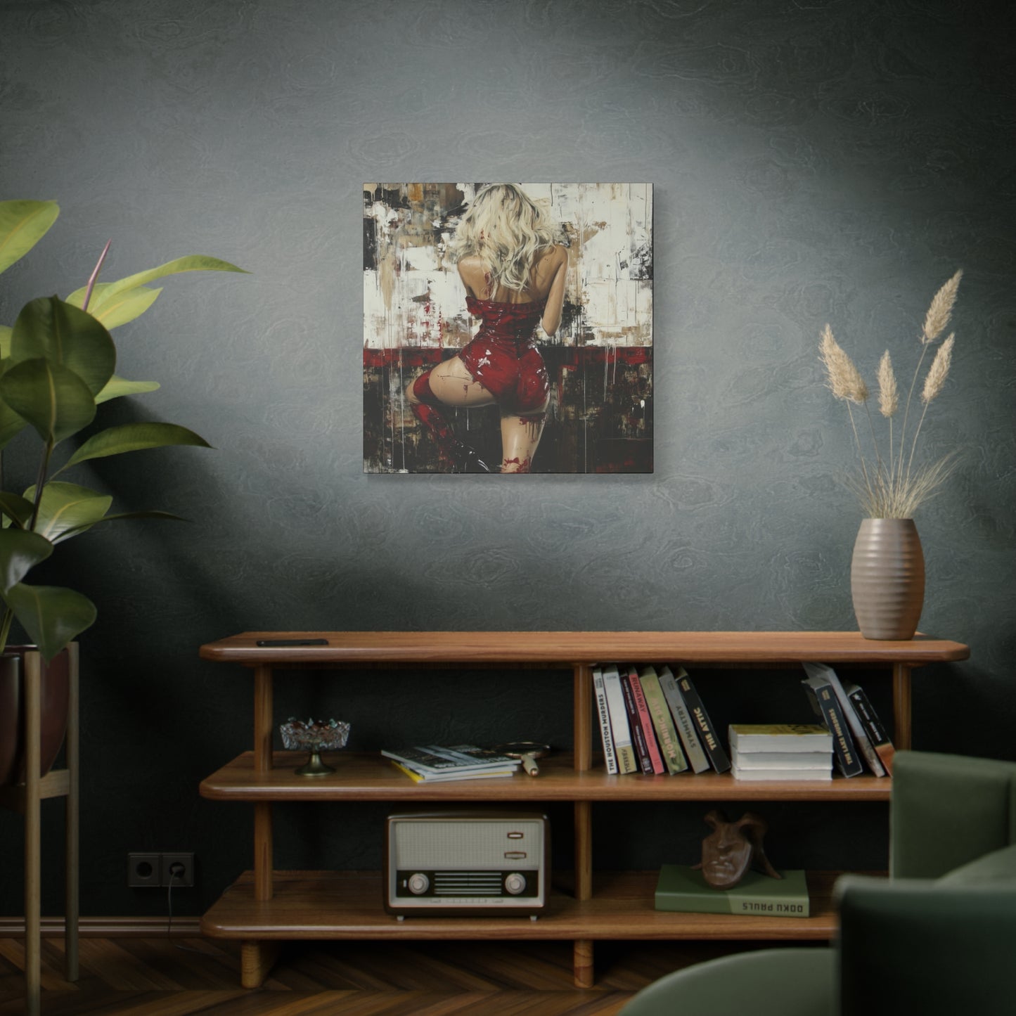 Gallery Wrapped Canvas, Sinners and Saints Art Canvas, Erotic Art Canvas – Veronica