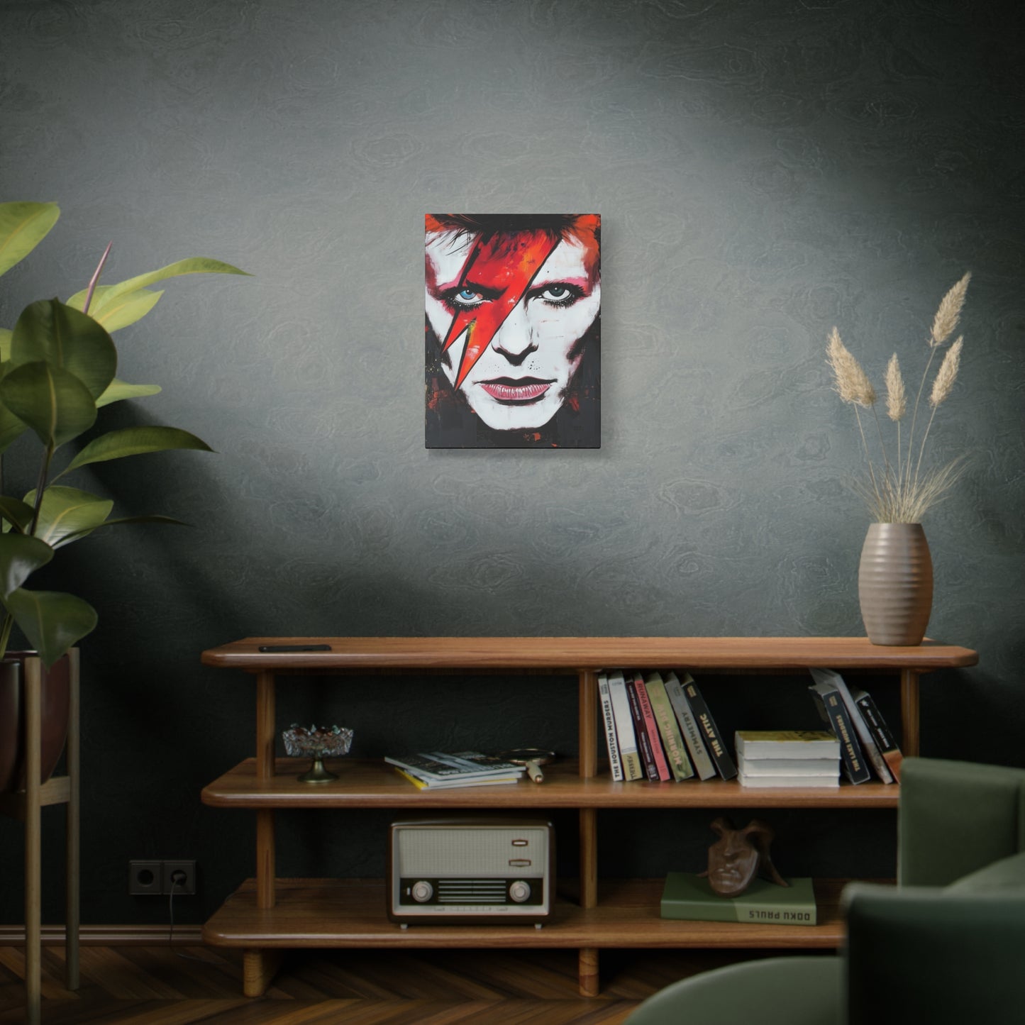 Gallery Wrapped Canvas, Celebrity Inspired, Pop Art Canvas – Bowie