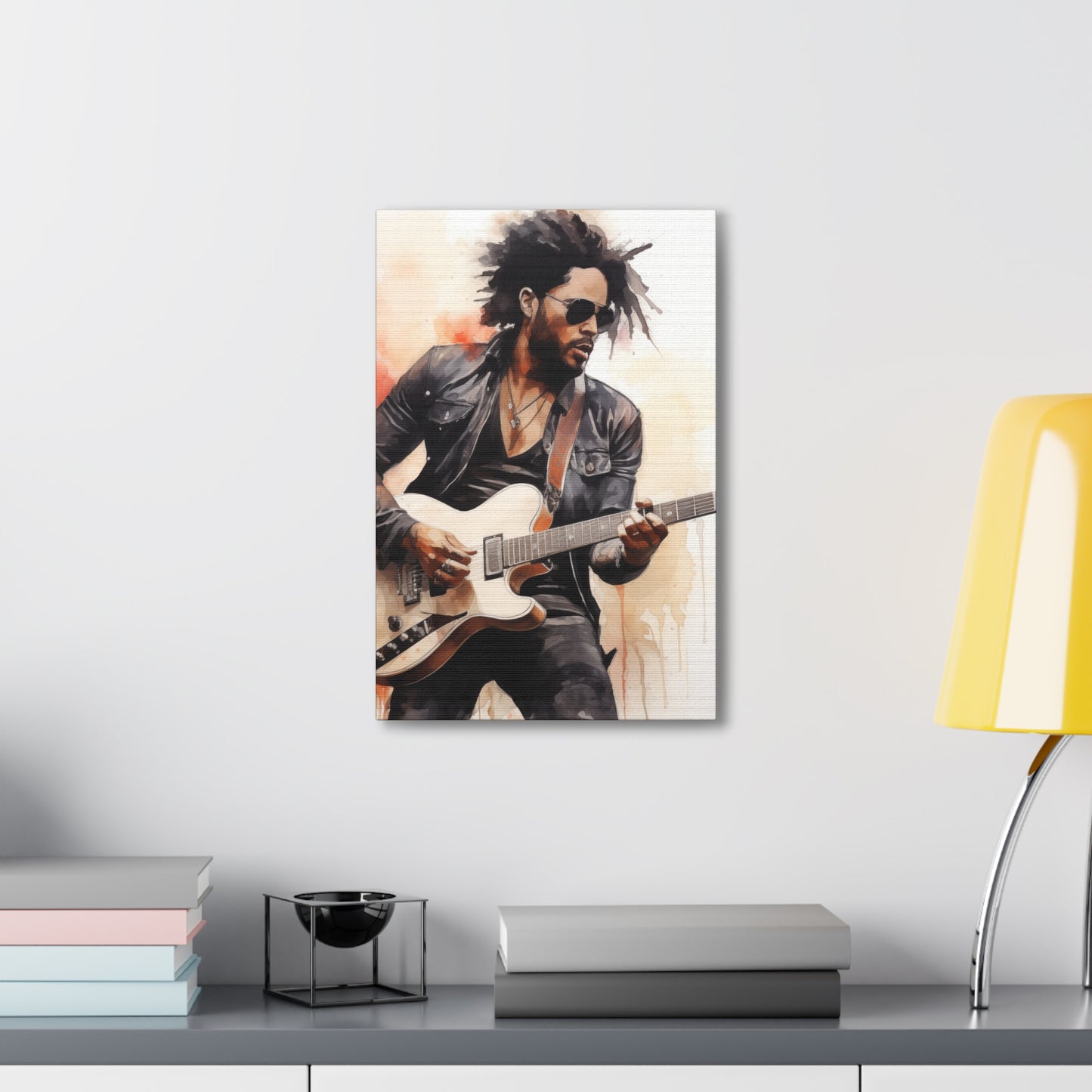 Gallery Wrapped Canvas, Celebrity Inspired, Pop Art Canvas – Lenny Also