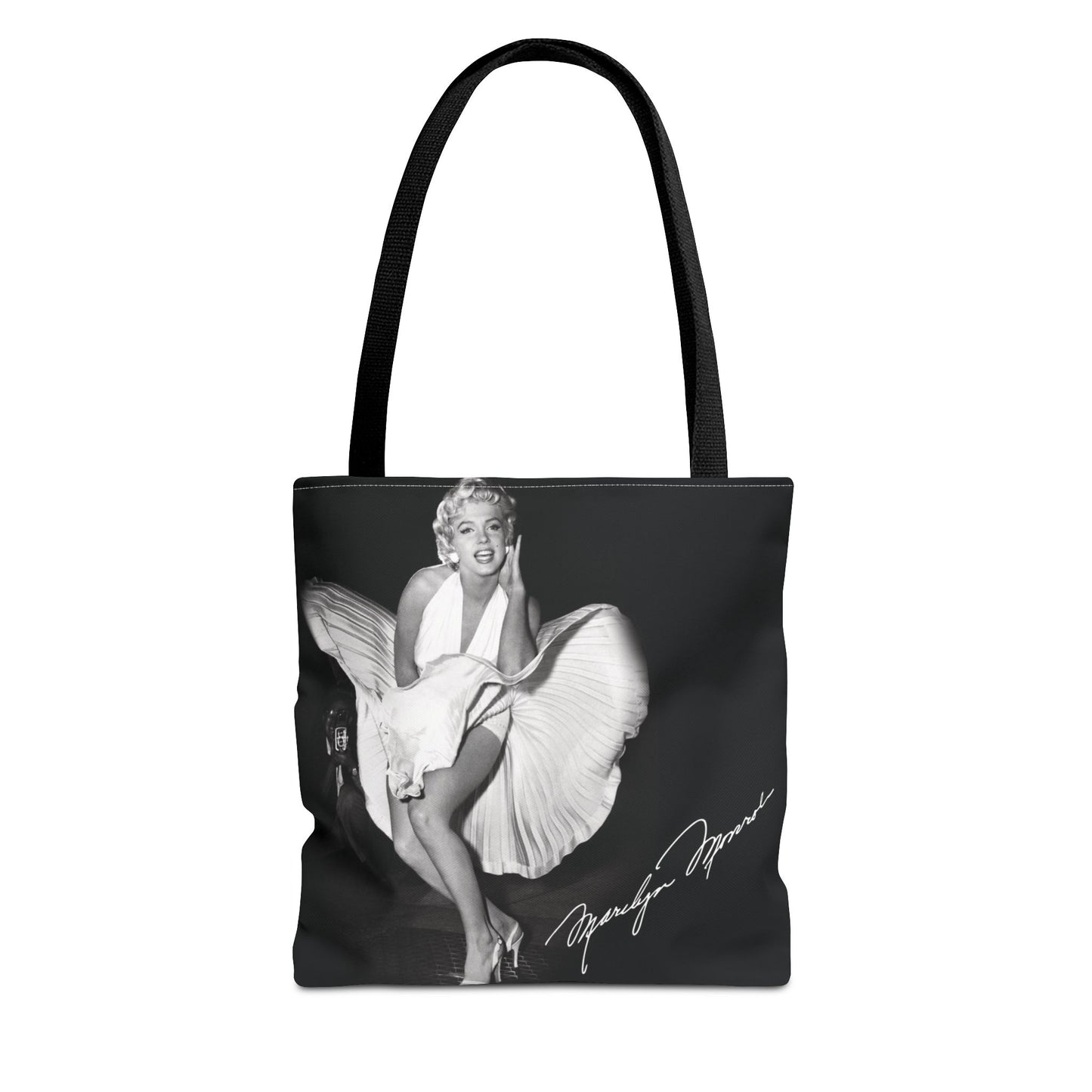 Celebrity Tote Bag, Utility Tote - Marilyn Monroe Subway Grate Tote - New York