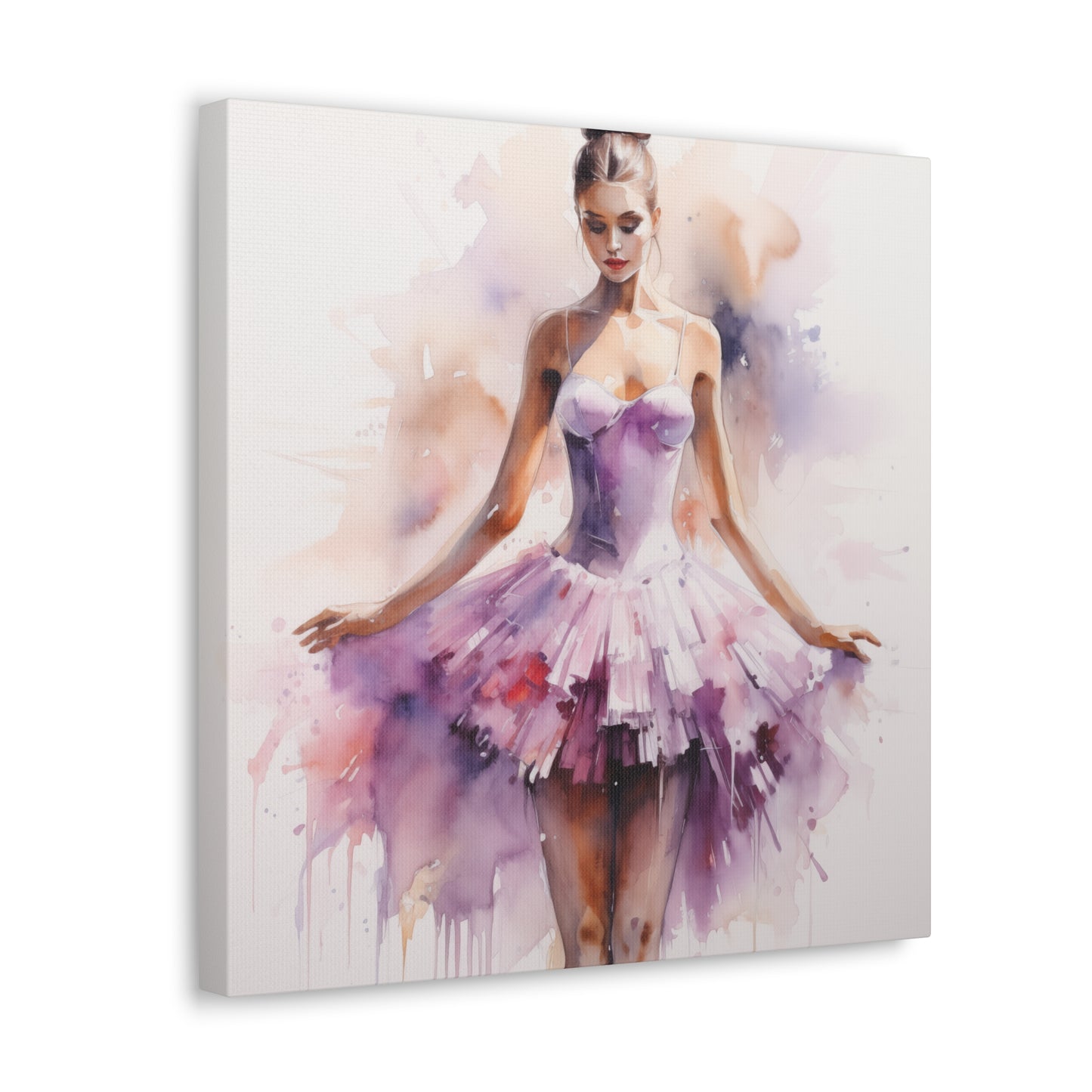 Gallery Wrapped Canvas, Ballerina Beauty, Ballet Art Canvas – Joanna
