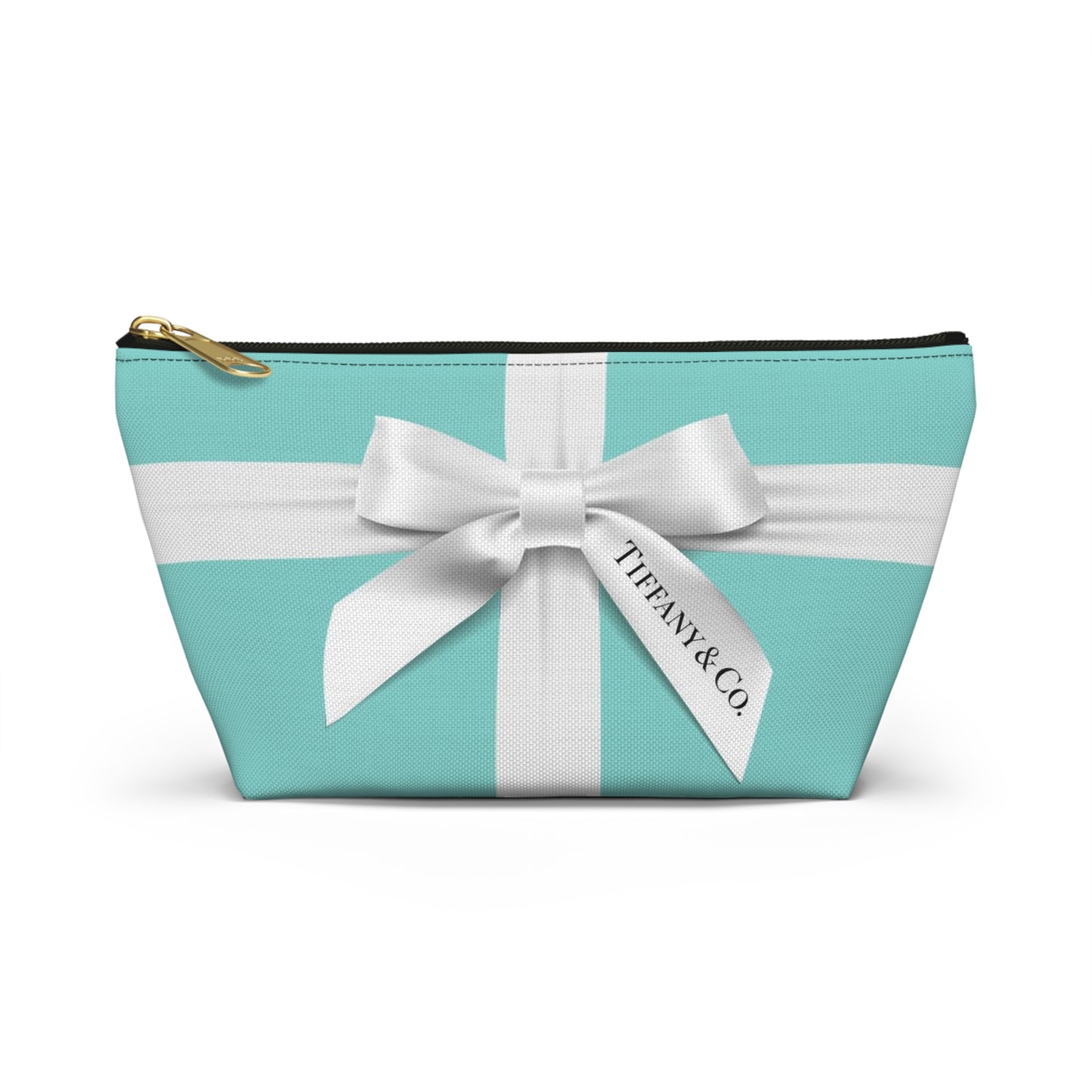 Accessory Cosmetic Travel Pouch - Robin Egg Blue, Little Blue Box, Your Name & Co.