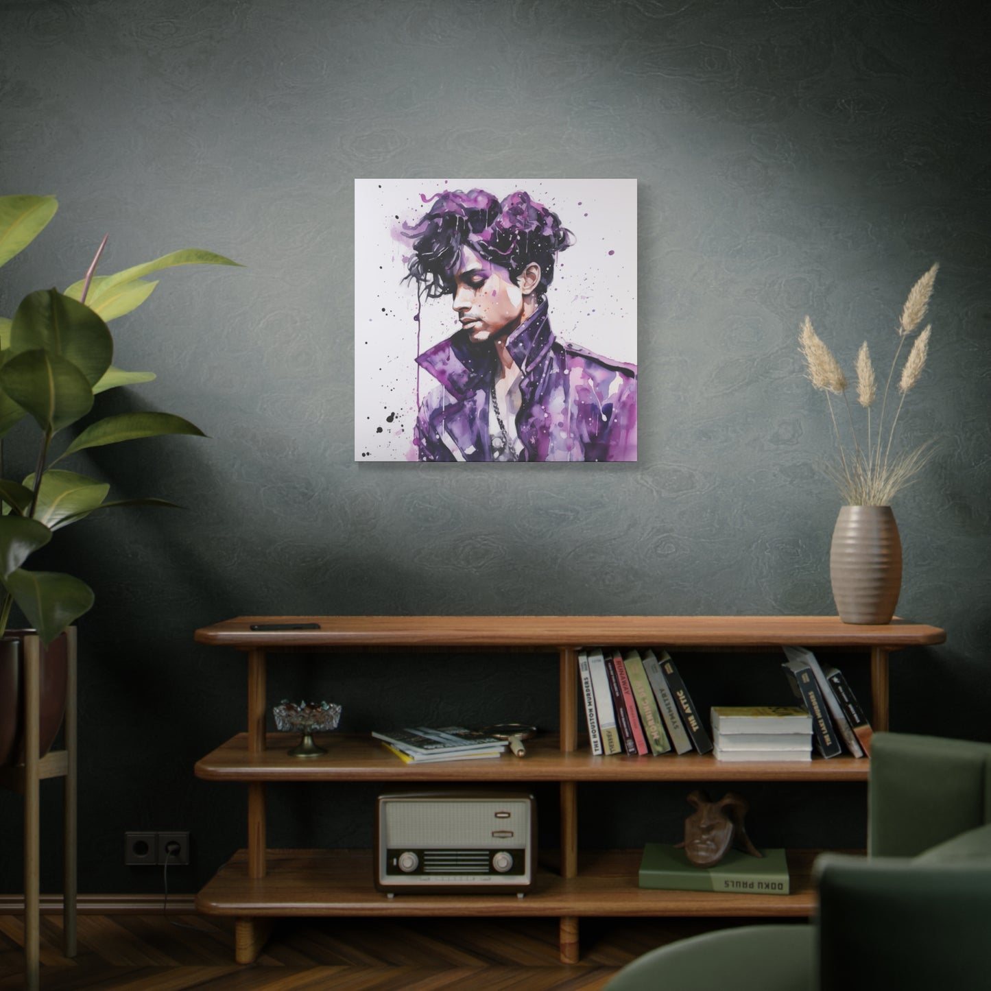 Gallery Wrapped Canvas, Celebrity Inspired, Pop Art Canvas – Prince