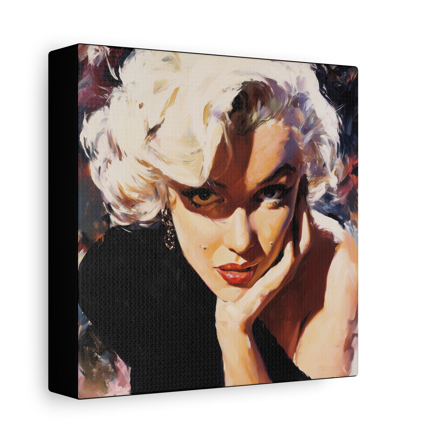 Gallery Wrapped Canvas, The Diva Project Art Canvas, Pinup Art Canvas – Marilyn Monroe - FOUR