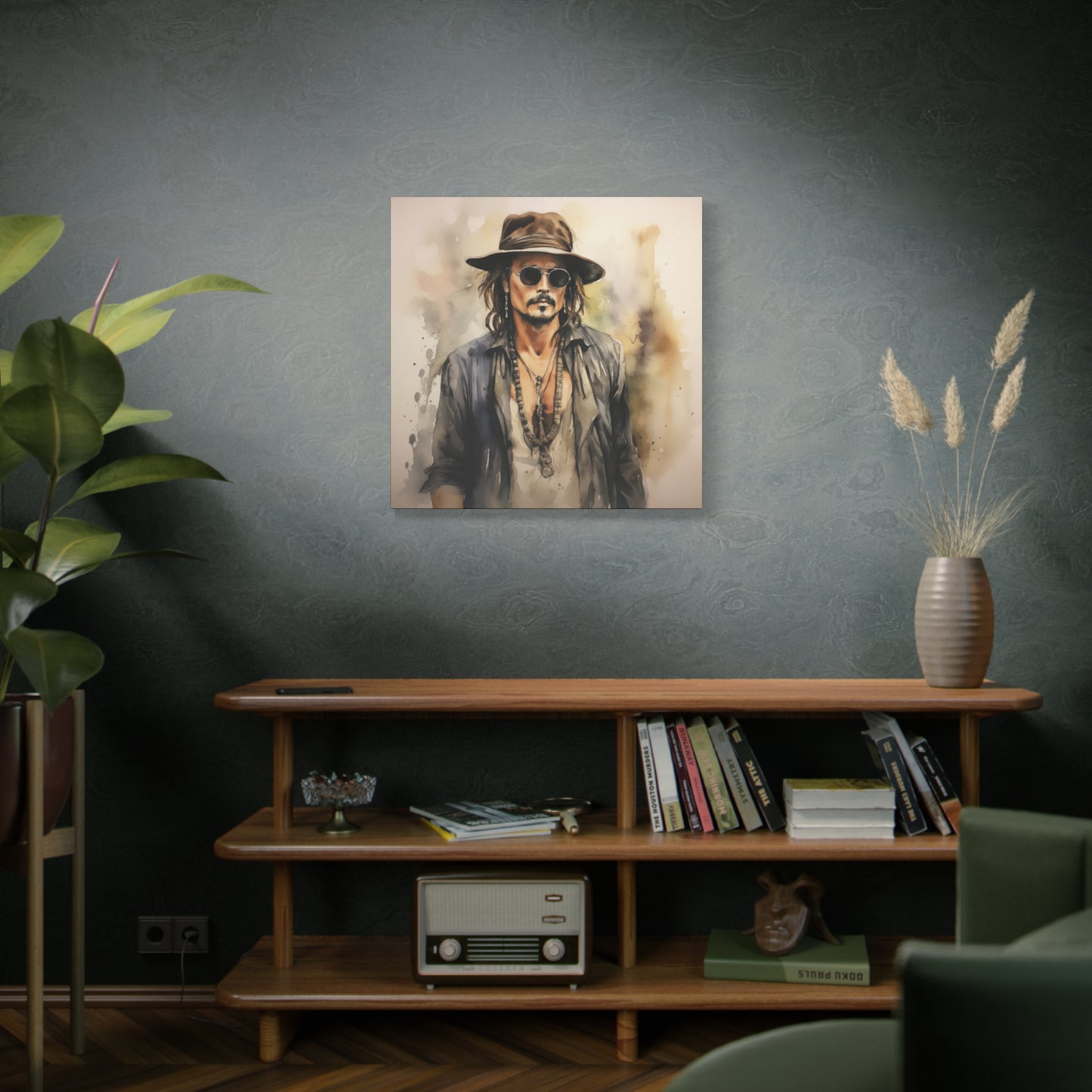 Gallery Wrapped Canvas, Celebrity Inspired, Pop Art Canvas – Depp