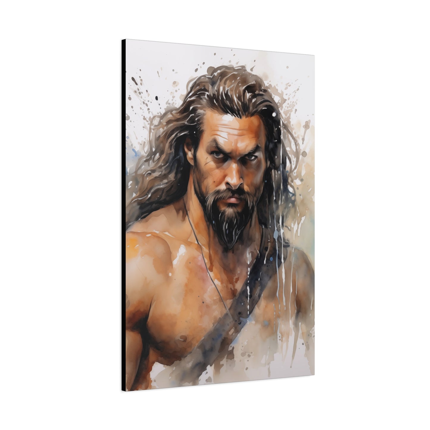 Gallery Wrapped Canvas, Celebrity Inspired, Pop Art Canvas – Jason