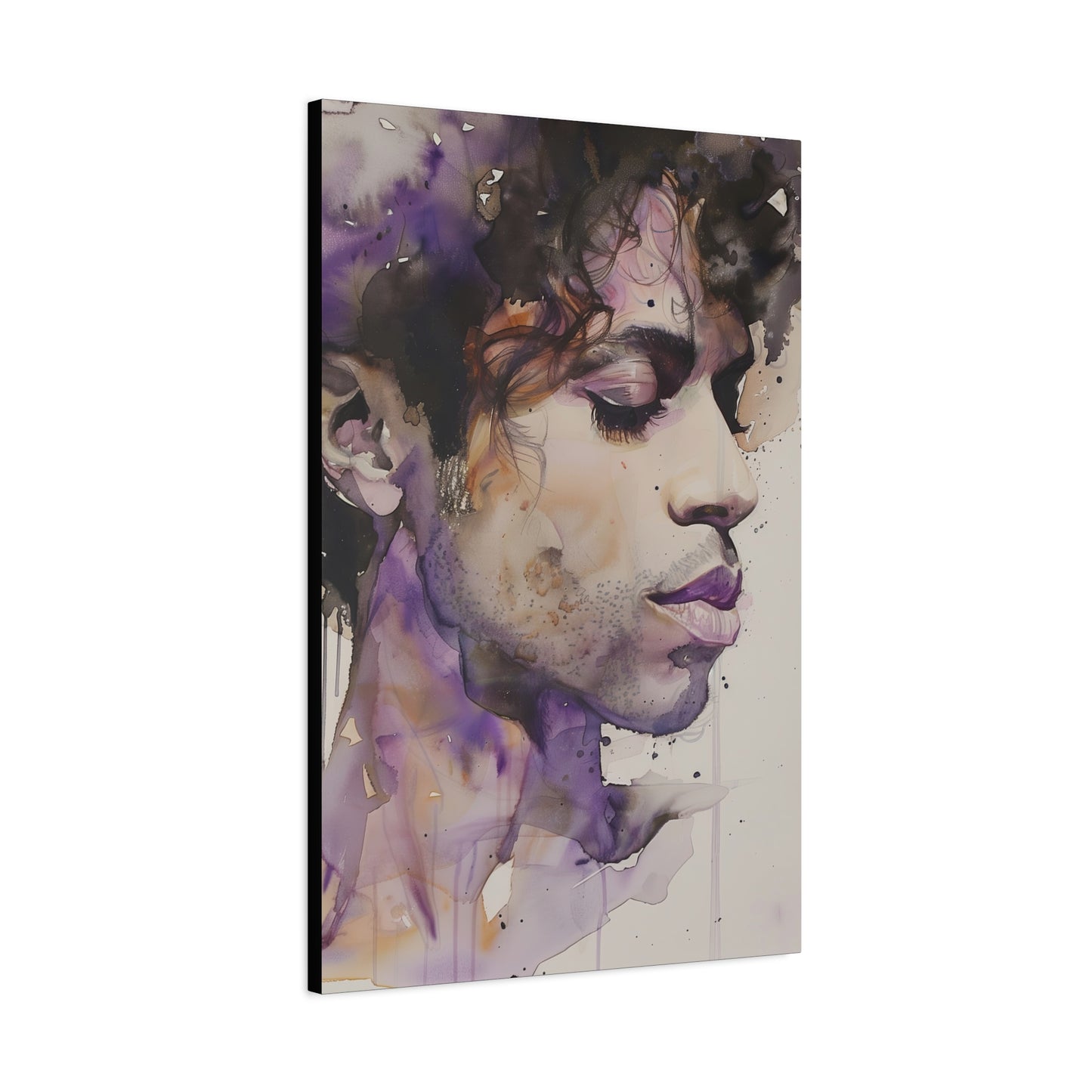 Gallery Wrapped Canvas, Celebrity Inspired, Pop Art Canvas – Prince
