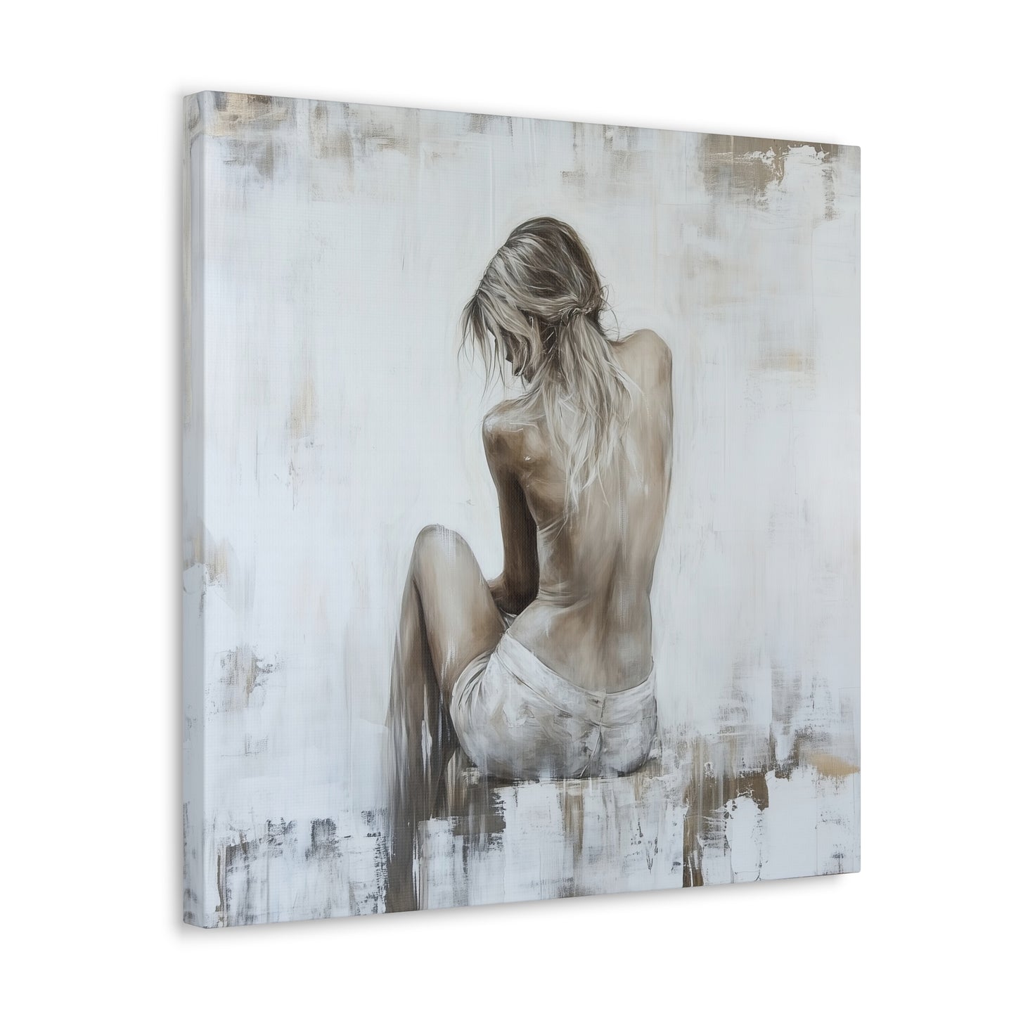 Gallery Wrapped Canvas, Sinners and Saints Art Canvas, Erotic Pinup Art Canvas – Katherine