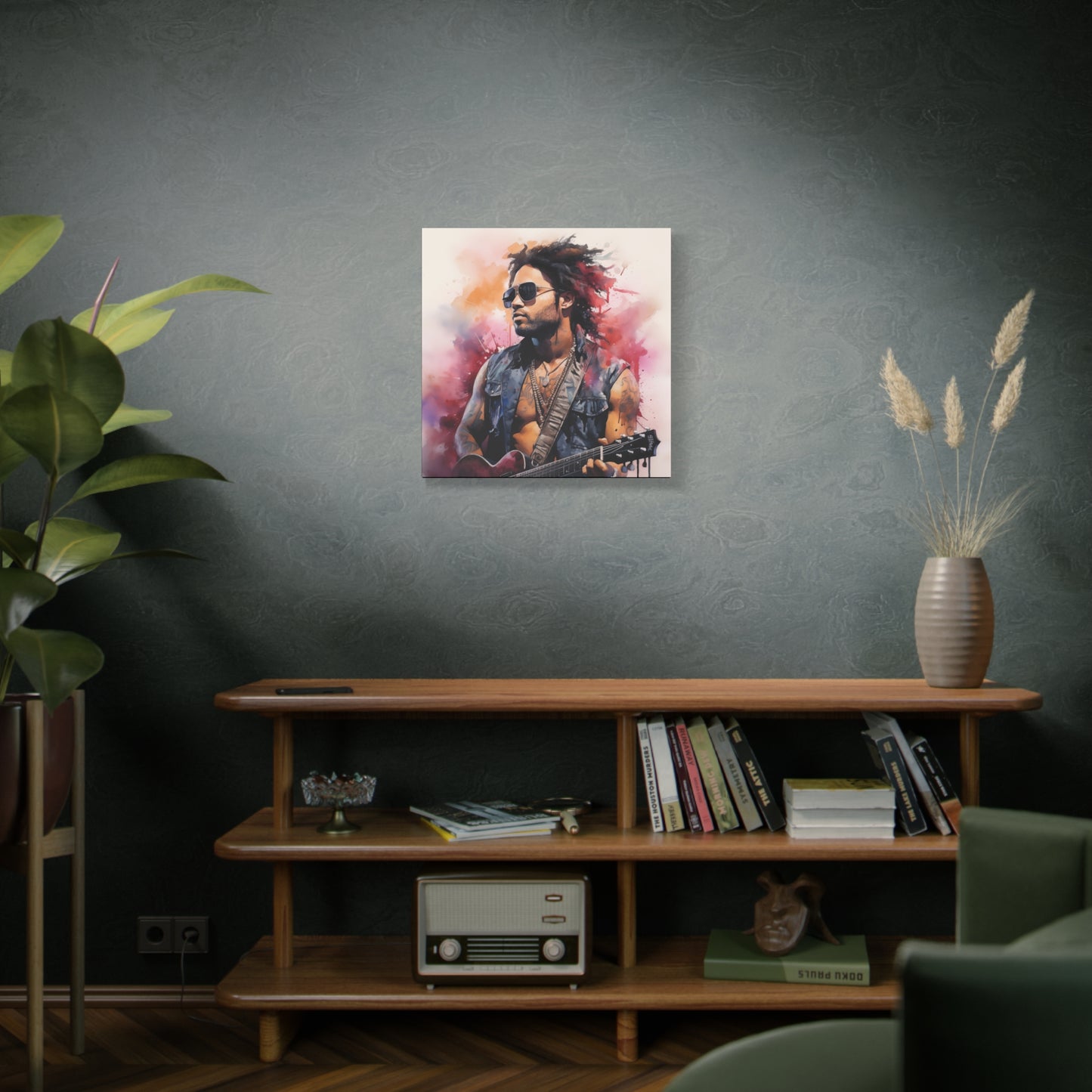 Gallery Wrapped Canvas, Celebrity Inspired, Pop Art Canvas – Lenny