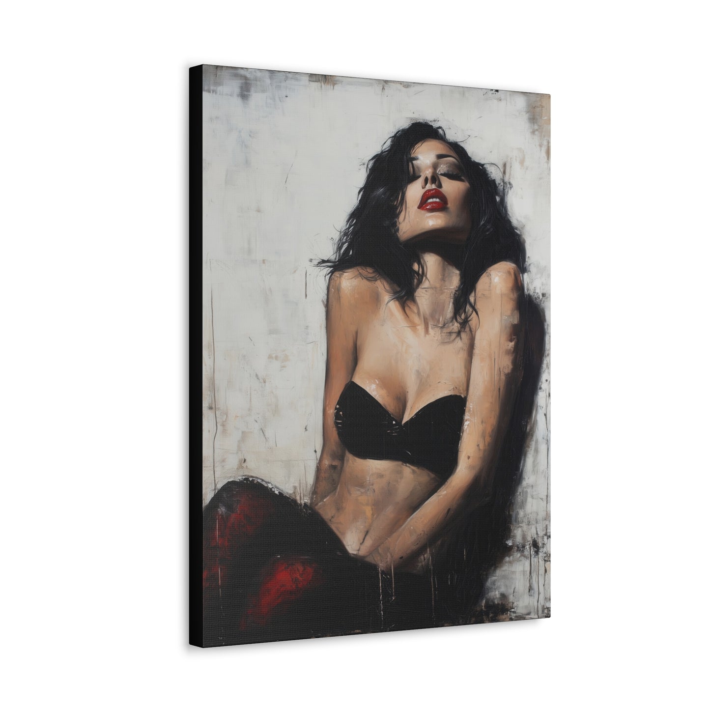 Gallery Wrapped Canvas, Sinners and Saints Art Canvas, Erotic Art Canvas – Alexa