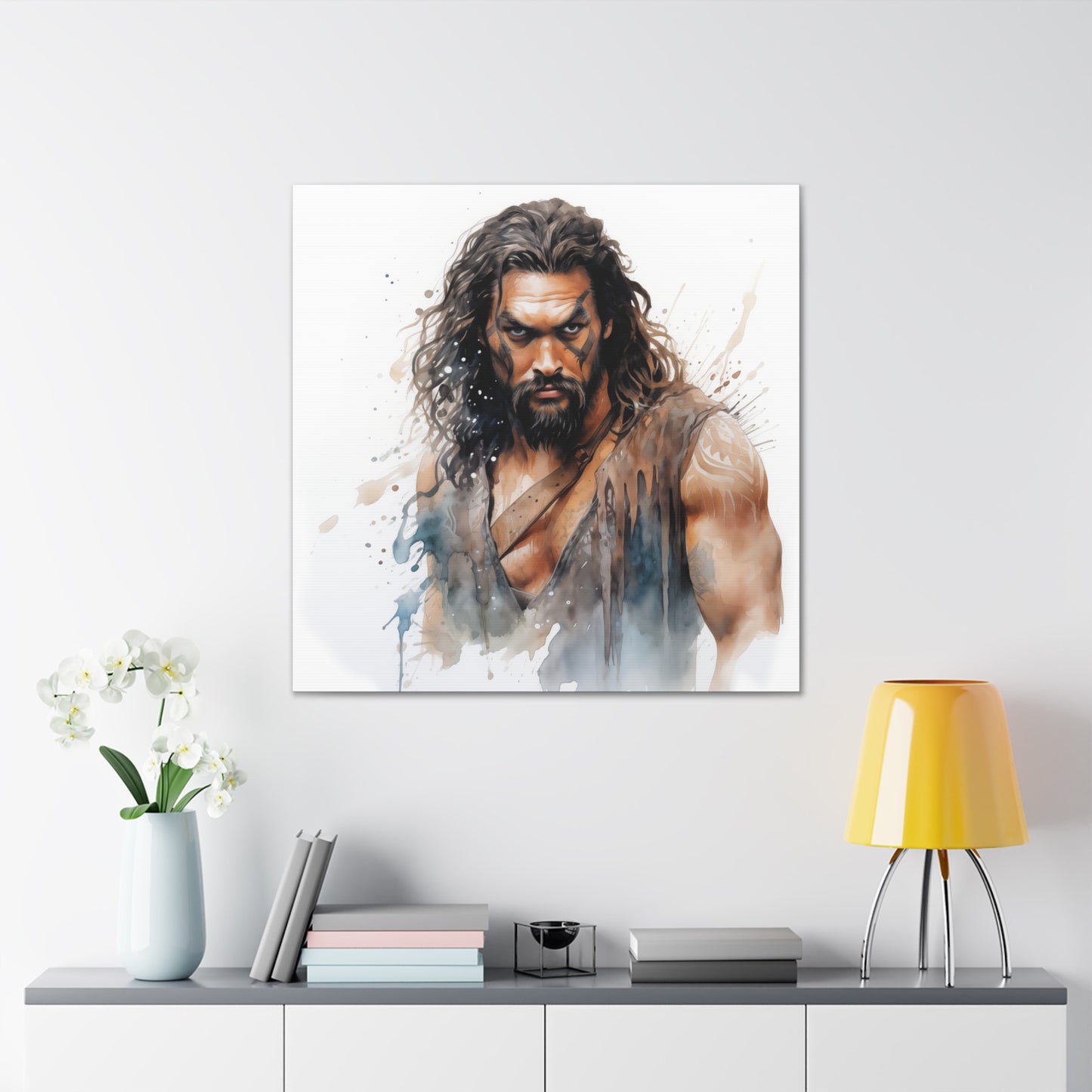 Gallery Wrapped Canvas, Celebrity Inspired, Pop Art Canvas – Jason Also