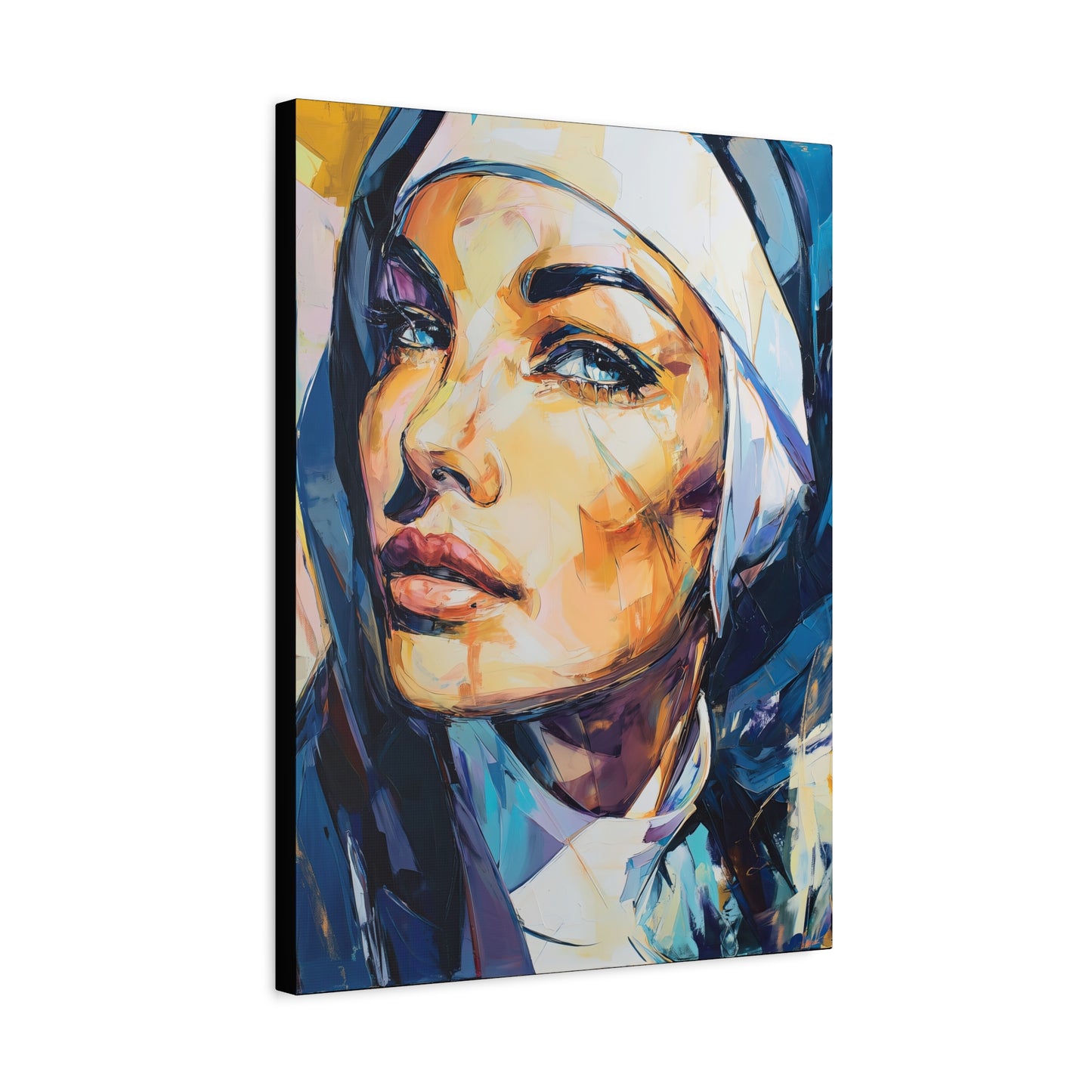 Gallery Wrapped Canvas, Habits and Heresy Art Canvas, Naughty Nuns Art Canvas – Sister Agatha