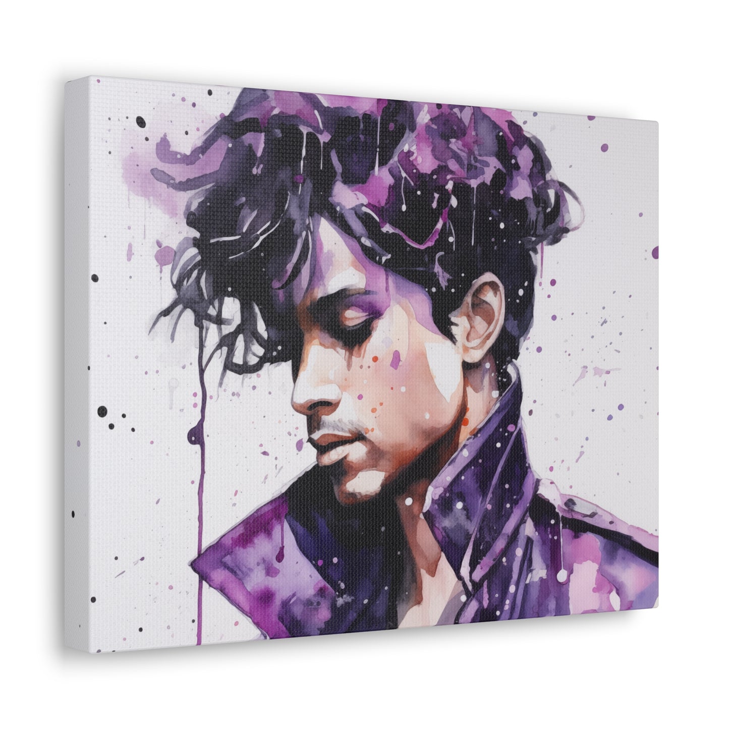 Gallery Wrapped Canvas, Celebrity Inspired, Pop Art Canvas – Prince Rogers Also
