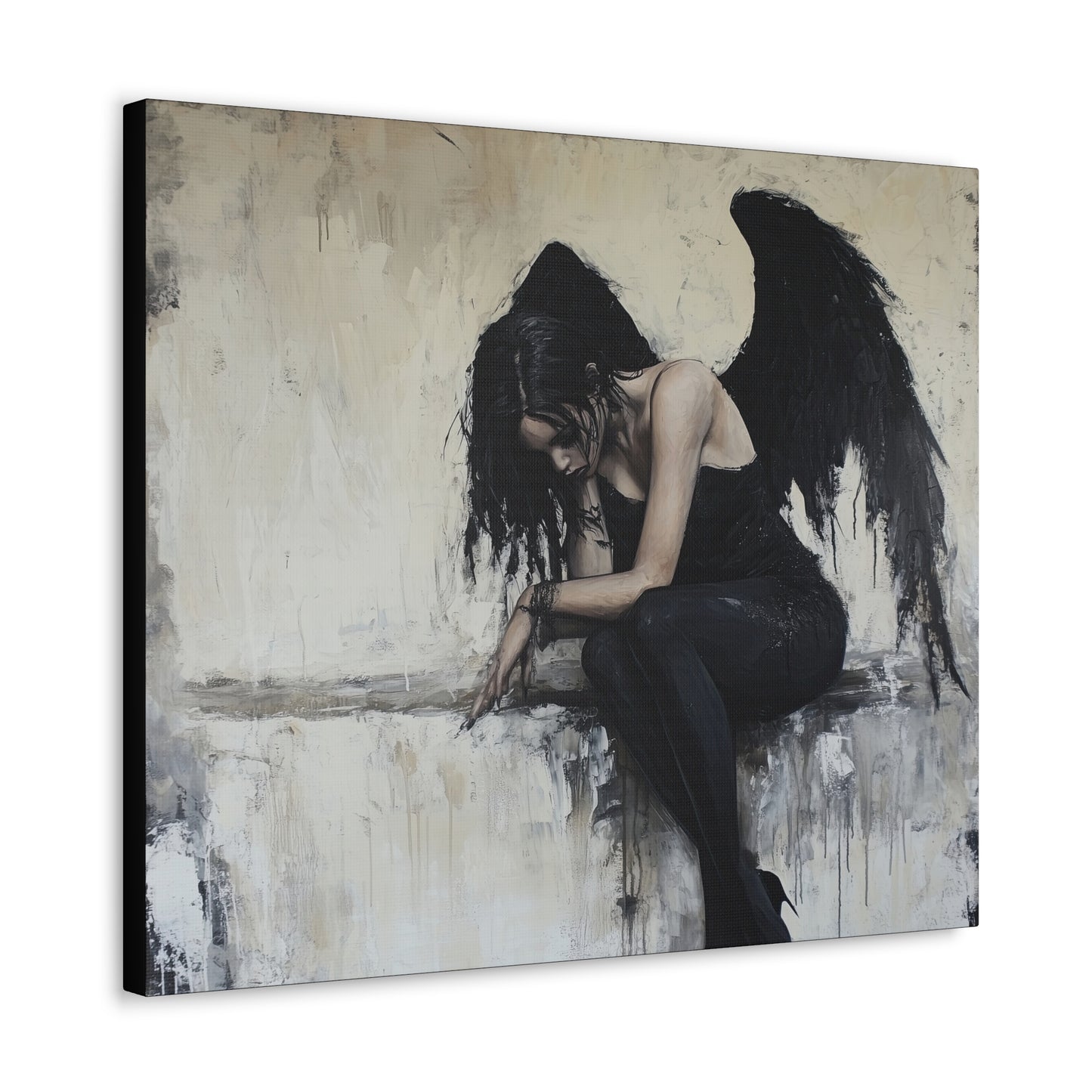 Gallery Wrapped Canvas, Sinners and Saints Art Canvas, Erotic Pinup Art Canvas – Helena