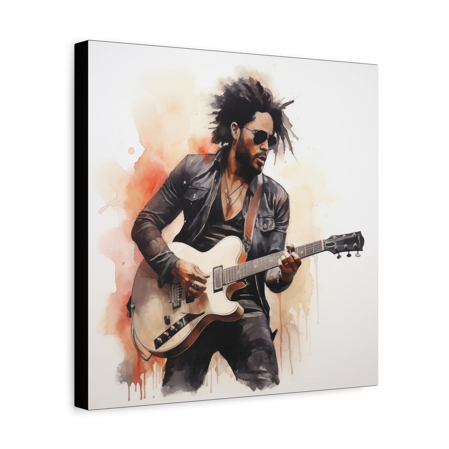 Gallery Wrapped Canvas, Celebrity Inspired, Pop Art Canvas – Lenny