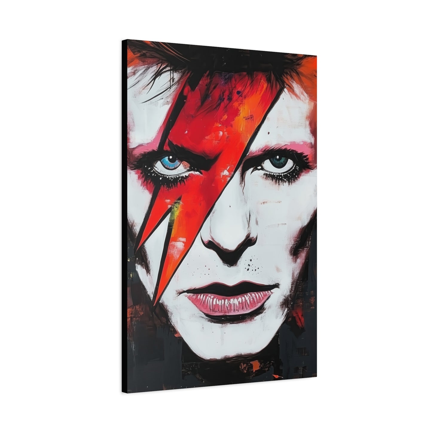 Gallery Wrapped Canvas, Celebrity Inspired, Pop Art Canvas – Bowie
