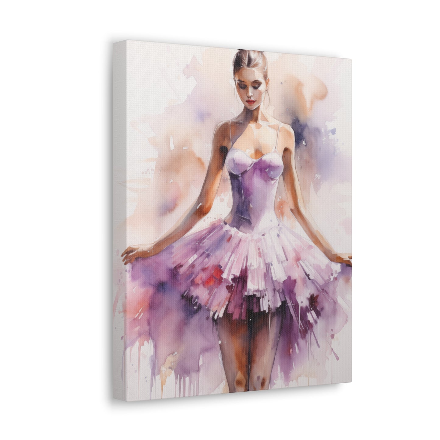 Gallery Wrapped Canvas, Ballerina Beauty, Ballet Art Canvas – Joanna