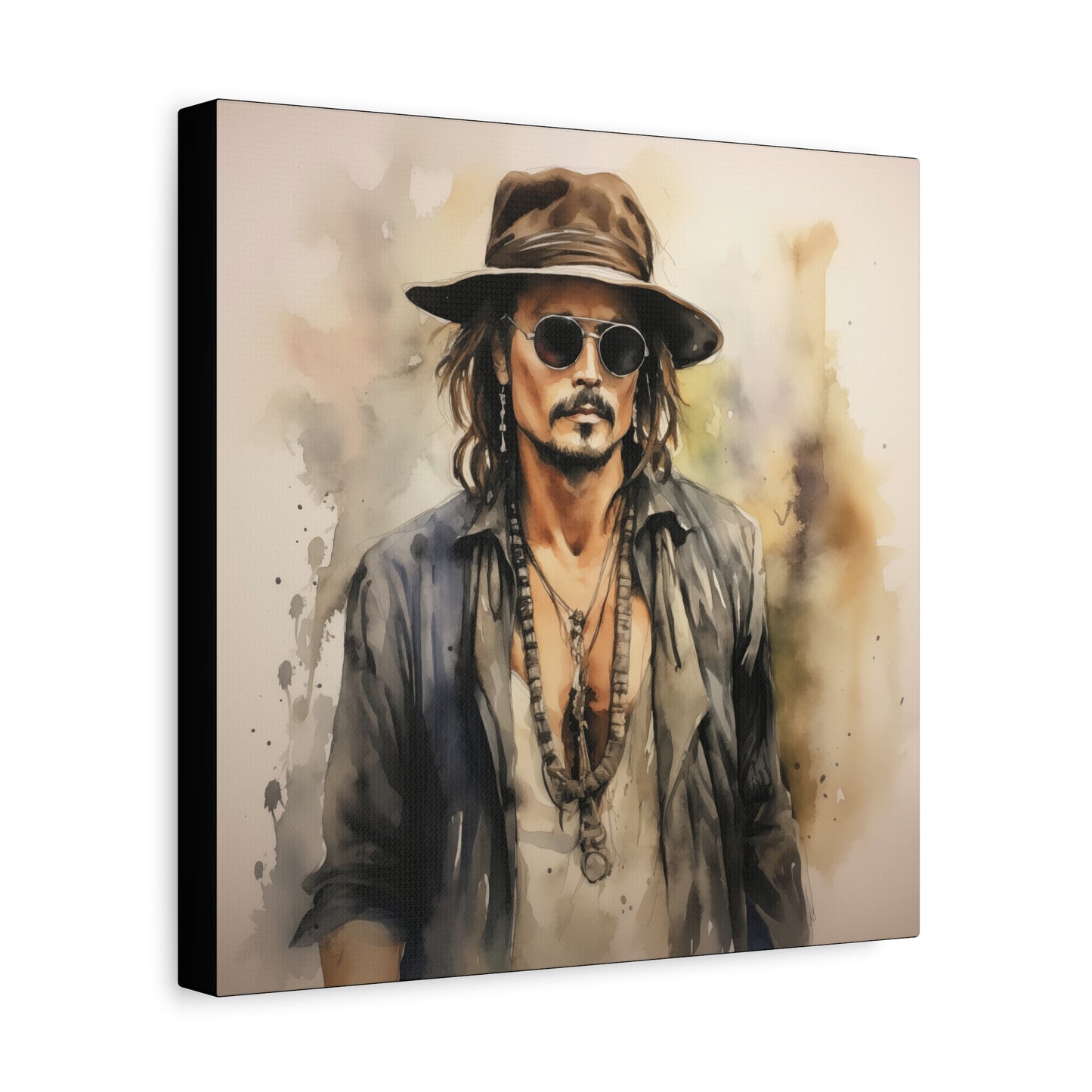 Gallery Wrapped Canvas, Celebrity Inspired, Pop Art Canvas – Depp