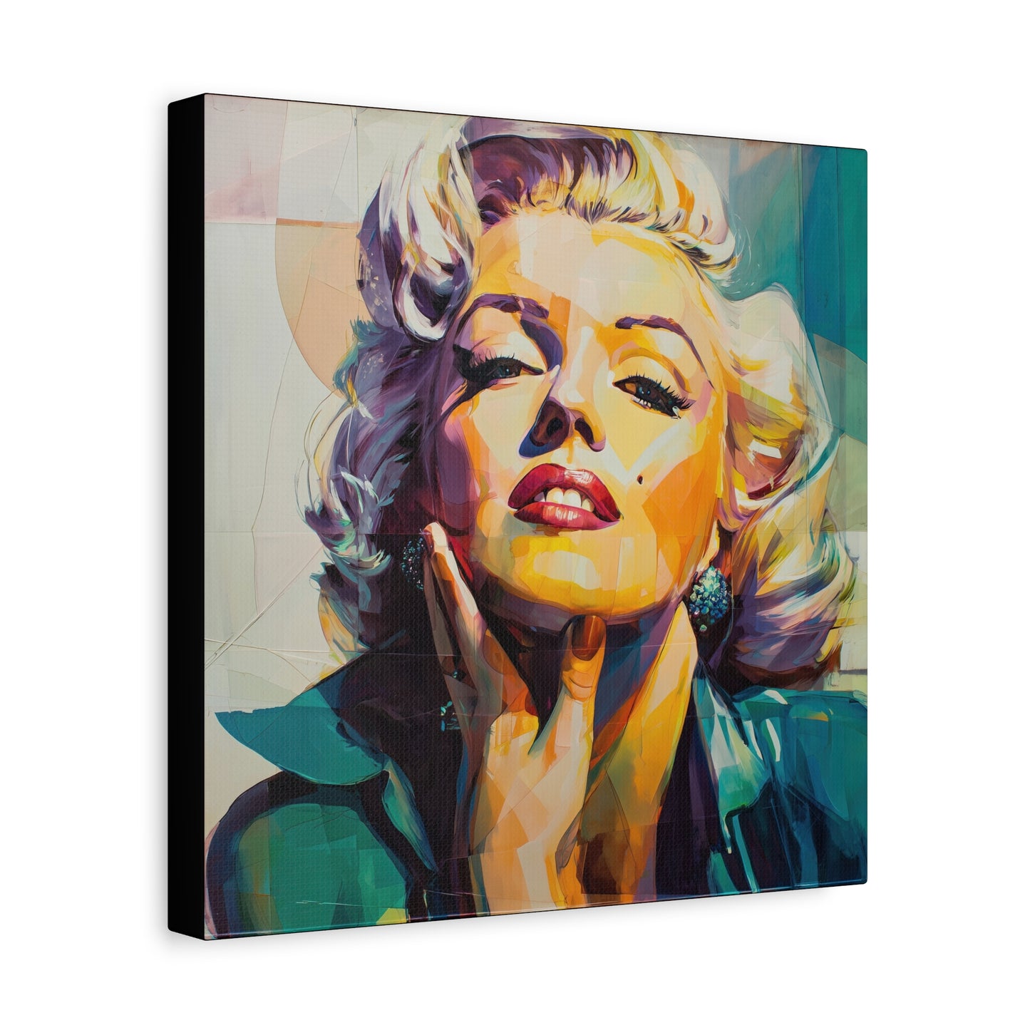 Gallery Wrapped Canvas, The Diva Project Art Canvas, Pinup Art Canvas – Marilyn Monroe - TWO