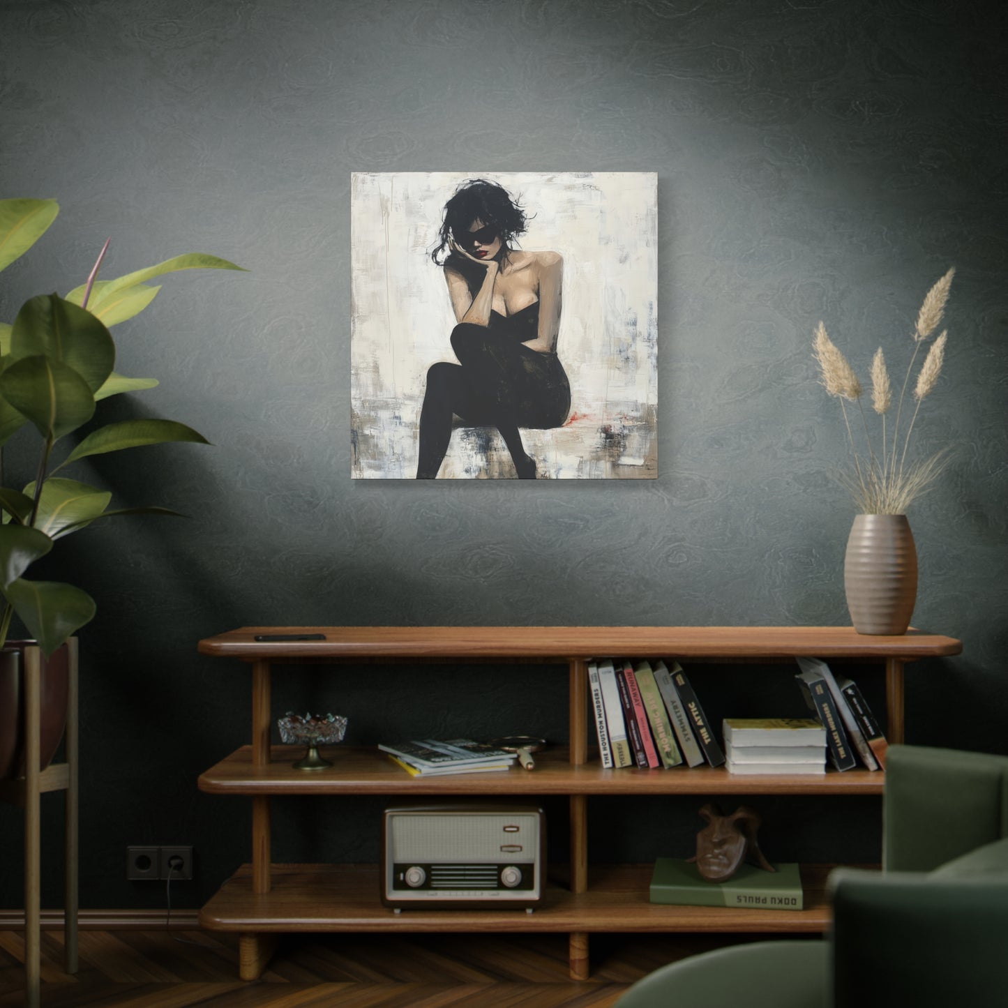 Gallery Wrapped Canvas, Sinners and Saints Art Canvas, Erotic Pinup Art Canvas – Fairuza
