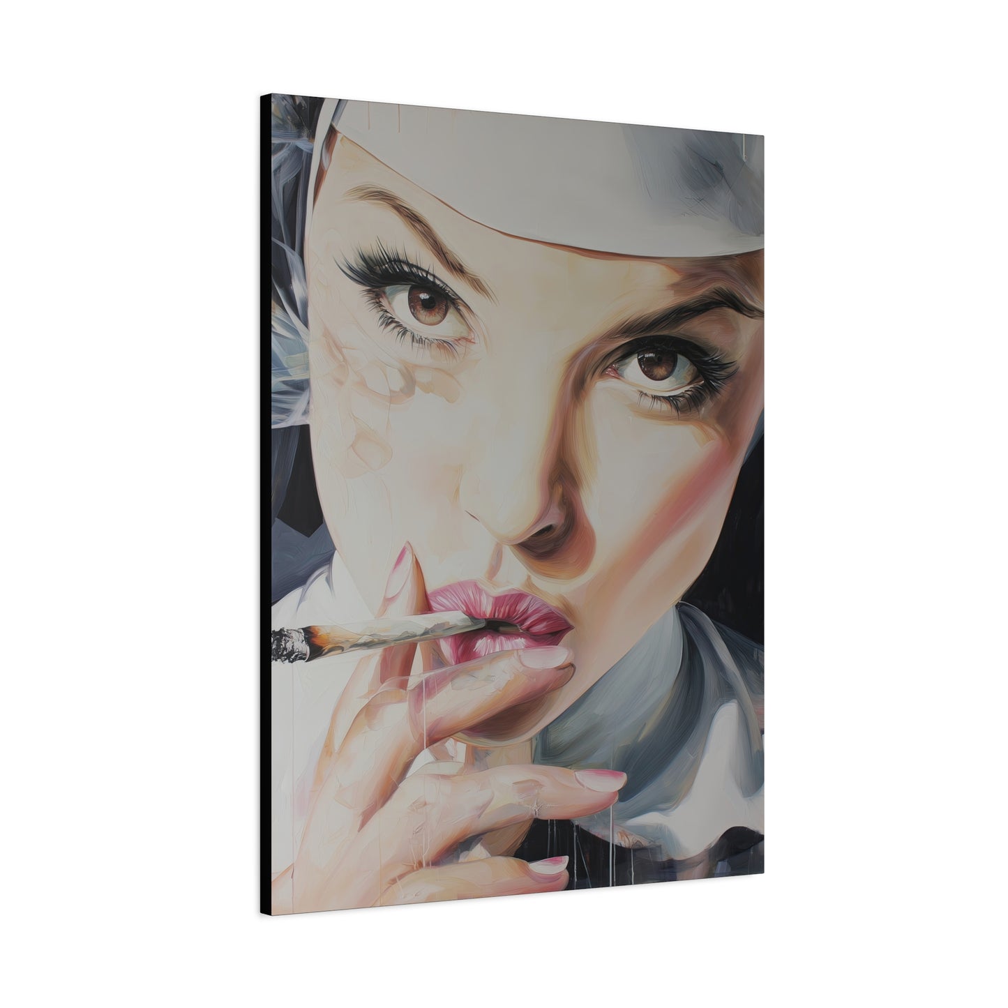 Gallery Wrapped Canvas, Habits and Heresy Art Canvas, Naughty Nuns Art Canvas – Sister Magdalene