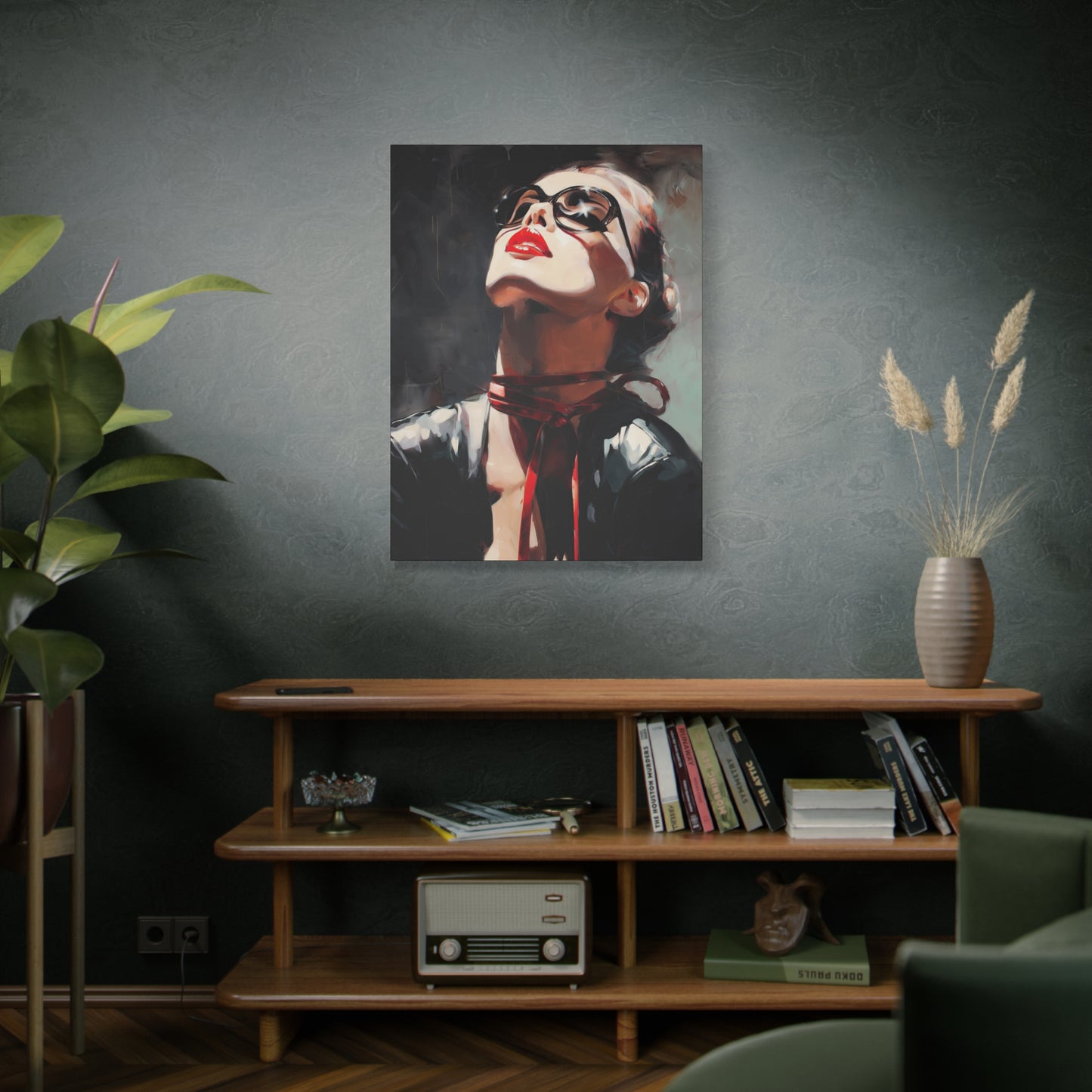 Gallery Wrapped Canvas, Ropes and Reverence Art Canvas, Erotic Shibari Art Canvas – Scarlett
