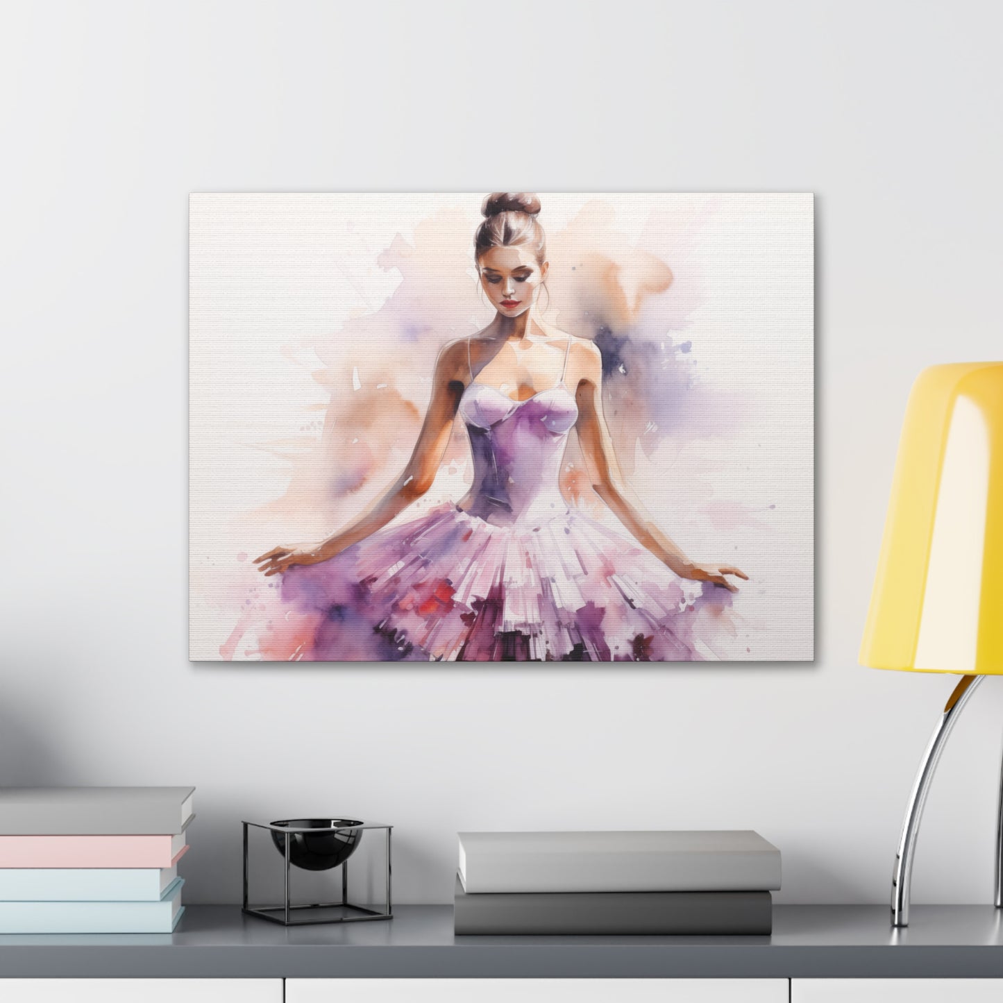 Gallery Wrapped Canvas, Ballerina Beauty, Ballet Art Canvas – Joanna