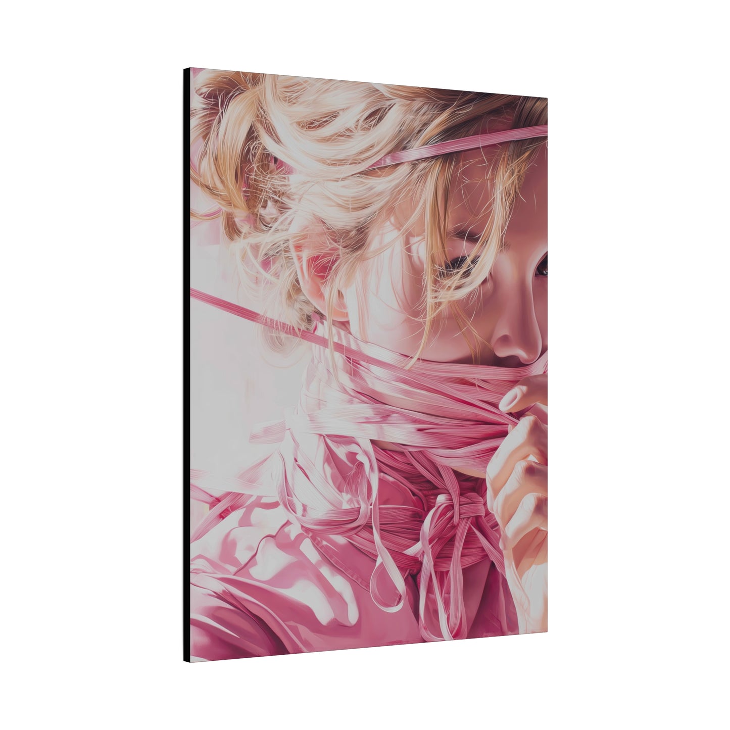 Gallery Wrapped Canvas, Ropes and Reverence Art Canvas, Erotic Shibari Art Canvas – Lilith