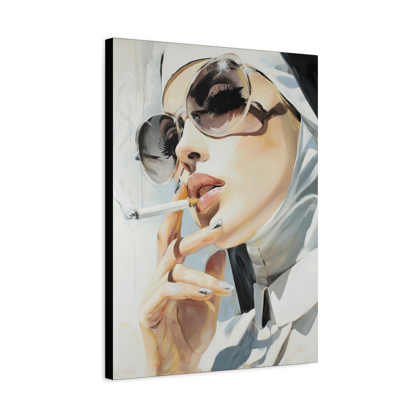 Gallery Wrapped Canvas, Habits and Heresy Art Canvas, Naughty Nuns Art Canvas – Sister Theodora