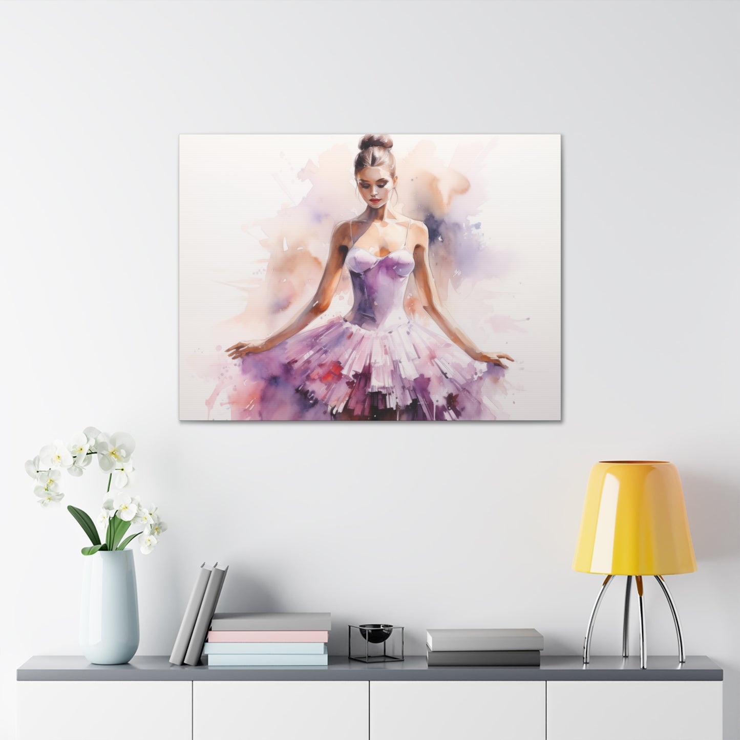 Gallery Wrapped Canvas, Ballerina Beauty, Ballet Art Canvas – Joanna
