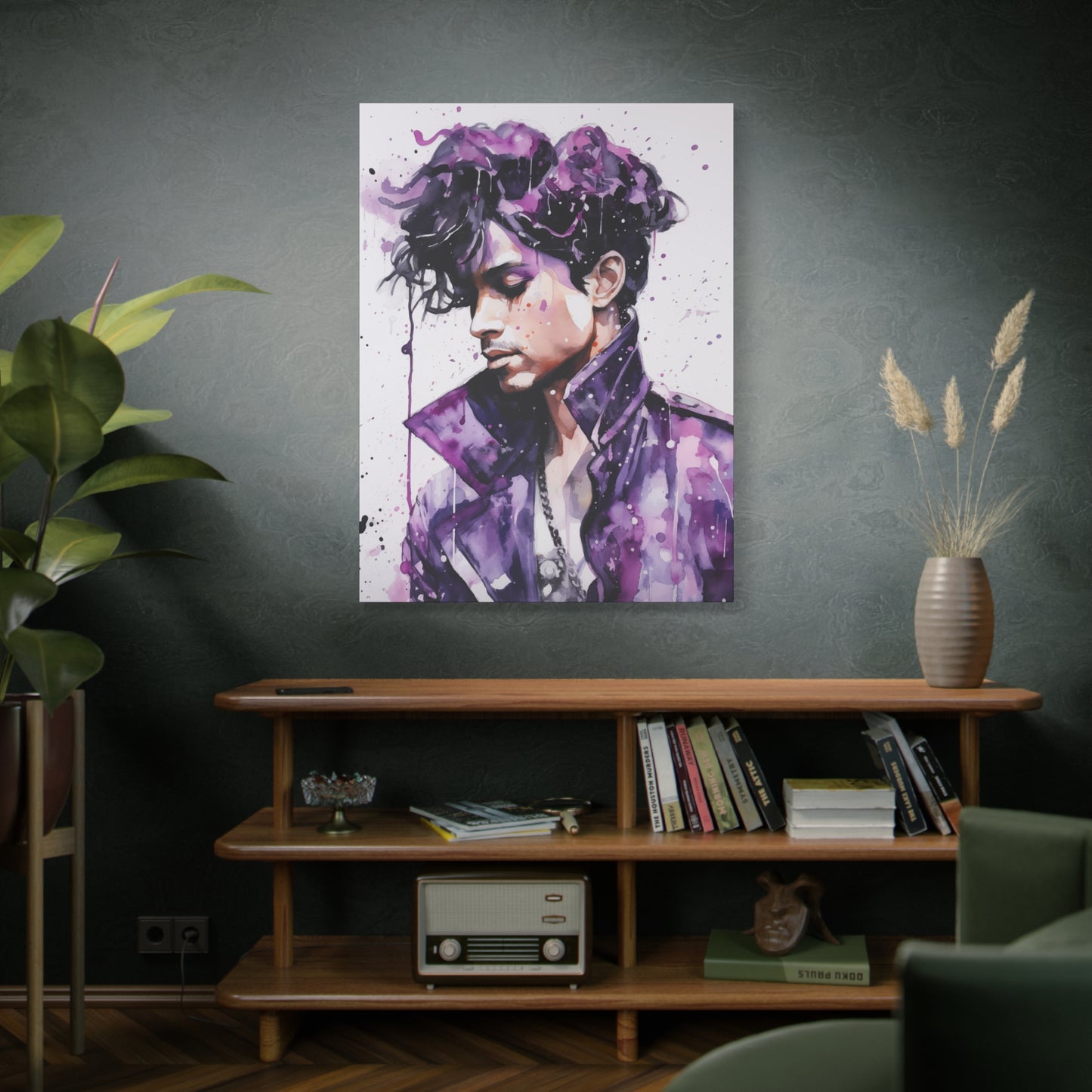 Gallery Wrapped Canvas, Celebrity Inspired, Pop Art Canvas – Prince