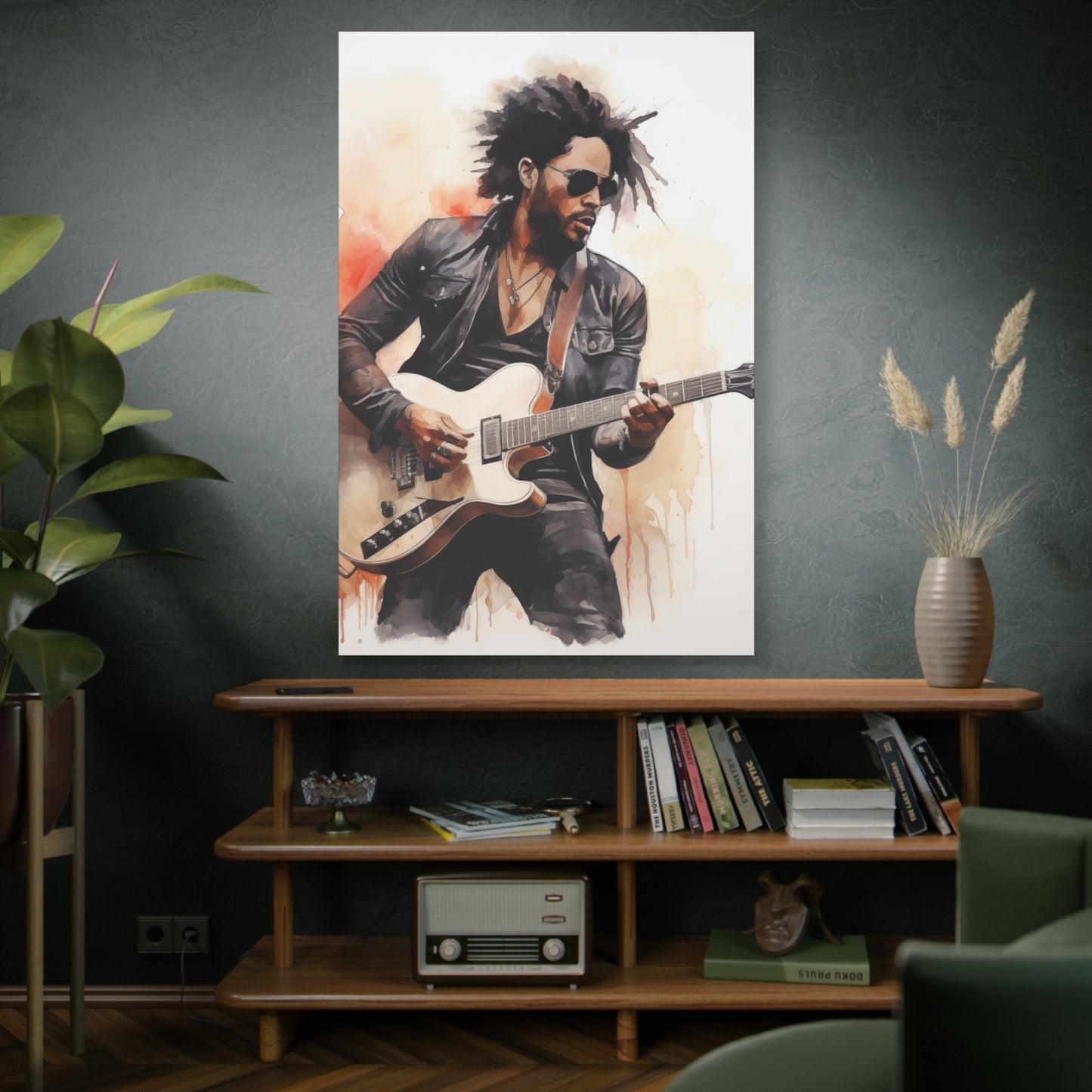 Gallery Wrapped Canvas, Celebrity Inspired, Pop Art Canvas – Lenny