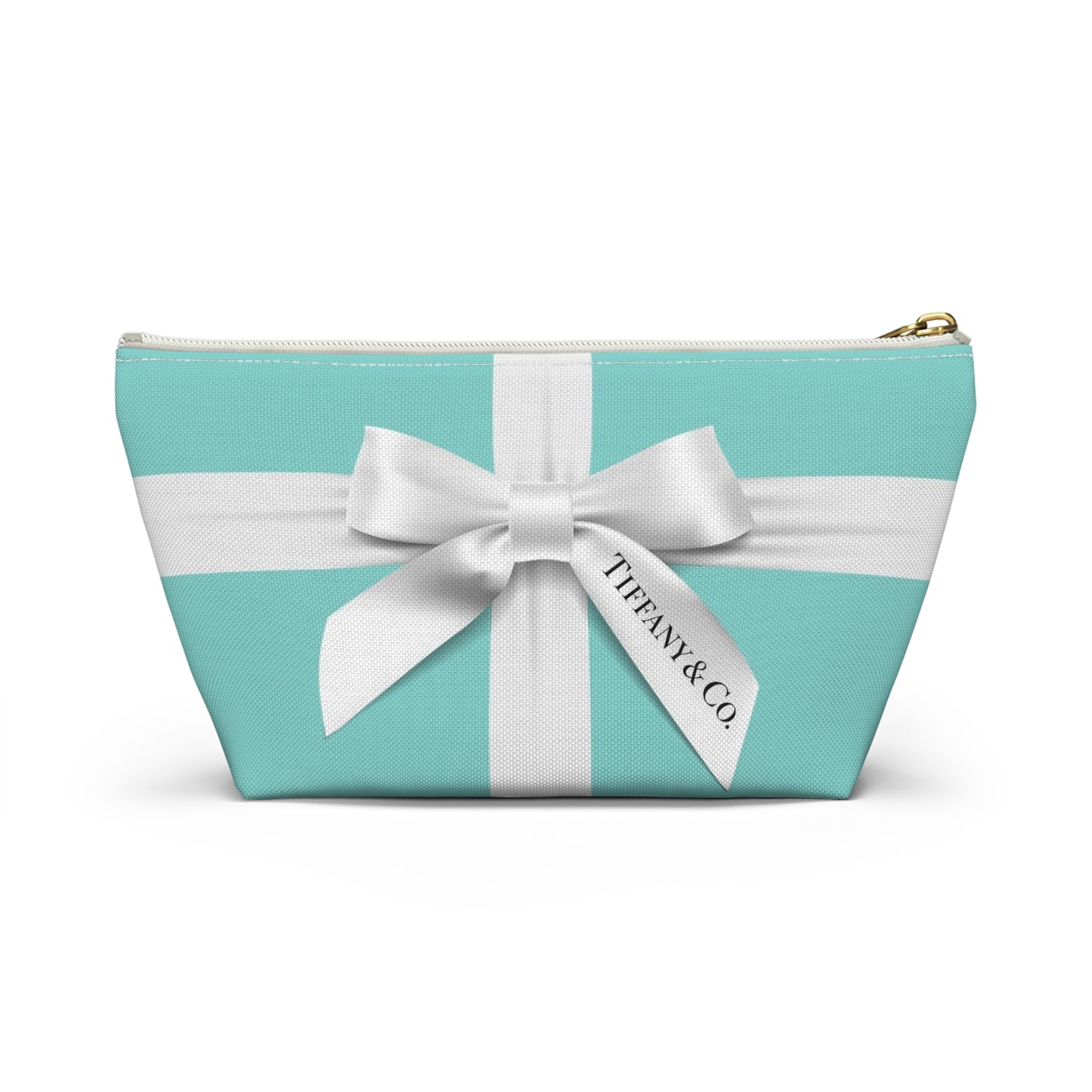Accessory Cosmetic Travel Pouch - Robin Egg Blue, Little Blue Box, Your Name & Co.