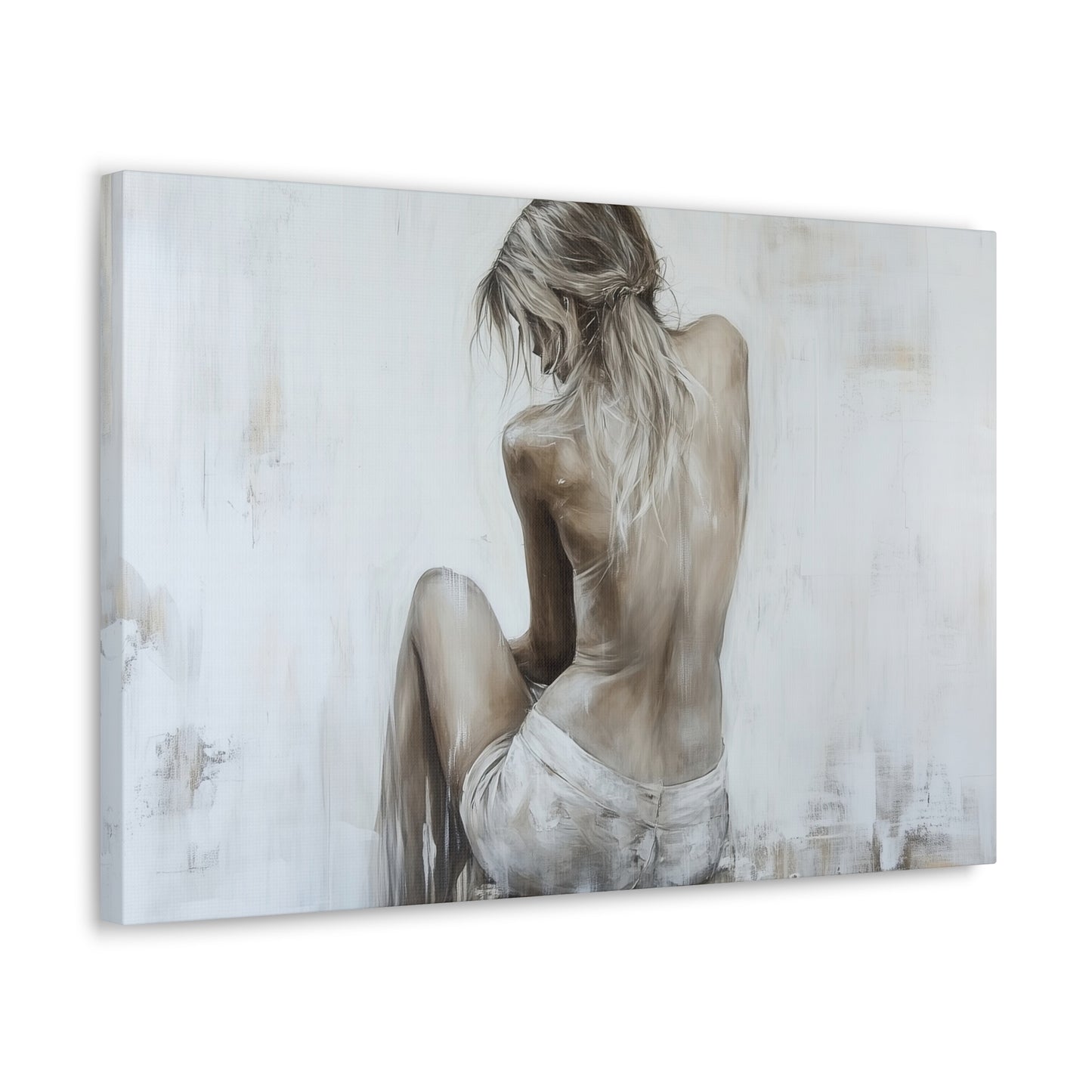 Gallery Wrapped Canvas, Sinners and Saints Art Canvas, Erotic Pinup Art Canvas – Katherine