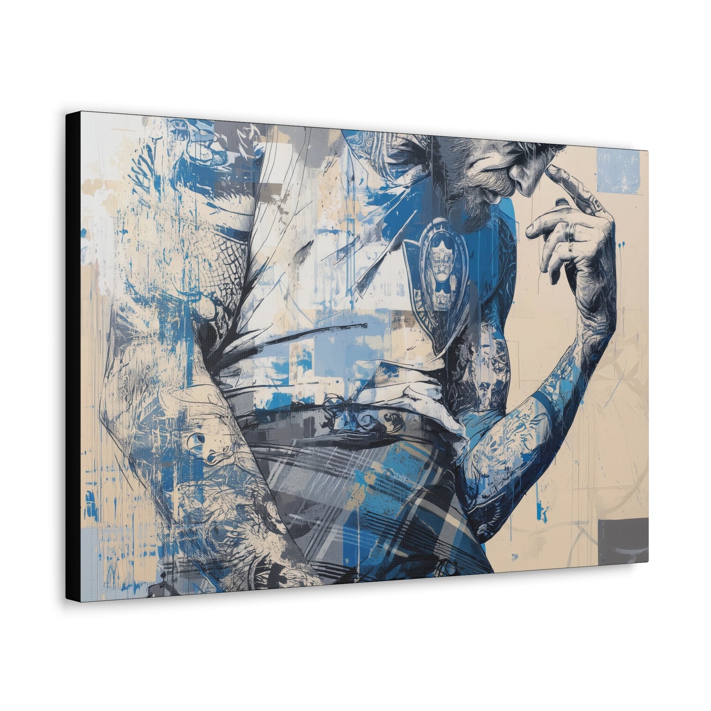 Gallery Wrapped Canvas, Kilts and Carnage Art Canvas, Erotic Pinup Art Canvas – Connor
