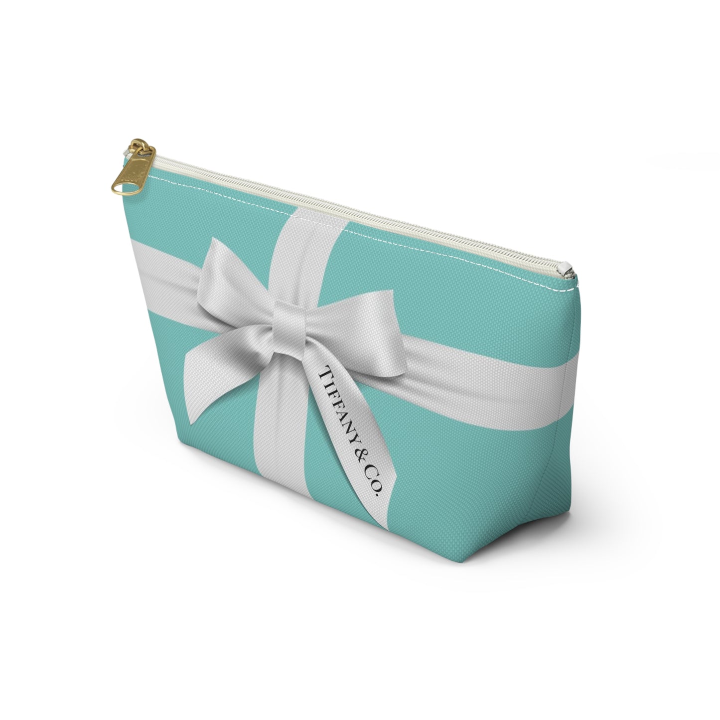 Accessory Cosmetic Travel Pouch - Robin Egg Blue, Little Blue Box, Your Name & Co.