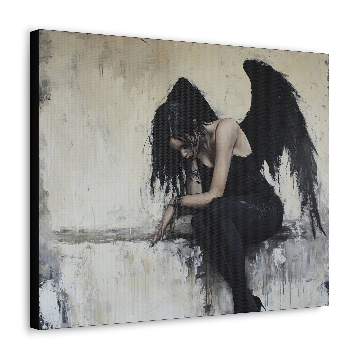 Gallery Wrapped Canvas, Sinners and Saints Art Canvas, Erotic Pinup Art Canvas – Helena