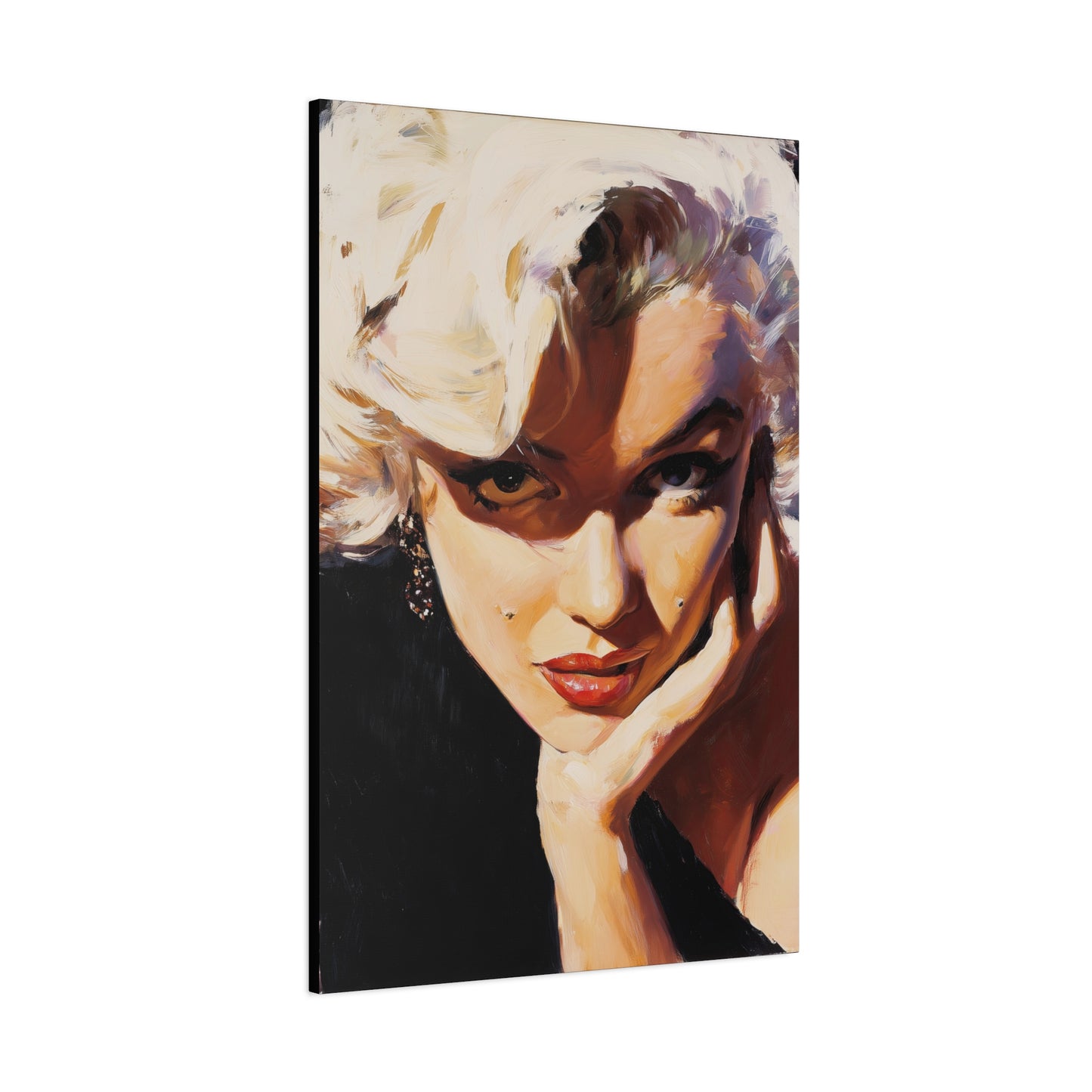Gallery Wrapped Canvas, The Diva Project Art Canvas, Pinup Art Canvas – Marilyn Monroe - FOUR