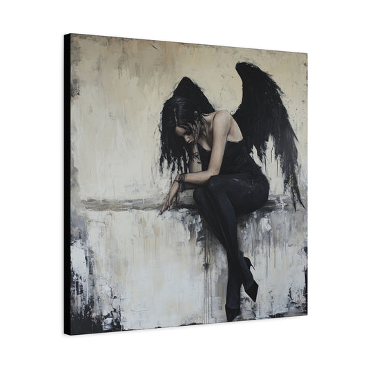 Gallery Wrapped Canvas, Sinners and Saints Art Canvas, Erotic Pinup Art Canvas – Helena