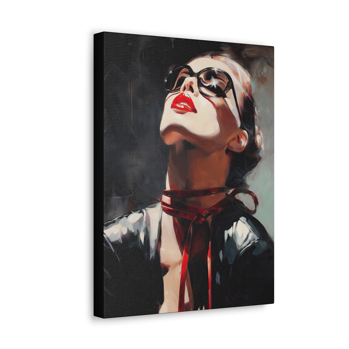 Gallery Wrapped Canvas, Ropes and Reverence Art Canvas, Erotic Shibari Art Canvas – Scarlett