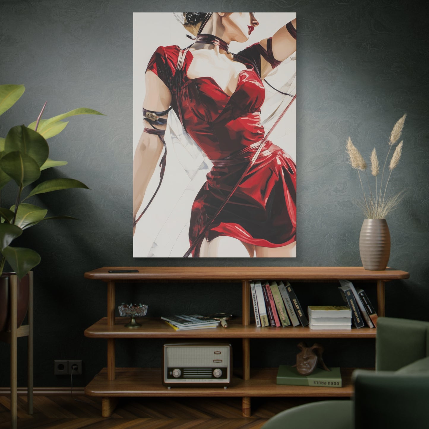 Gallery Wrapped Canvas, Ropes and Reverence Art Canvas, Erotic Shibari Art Canvas – Yumi