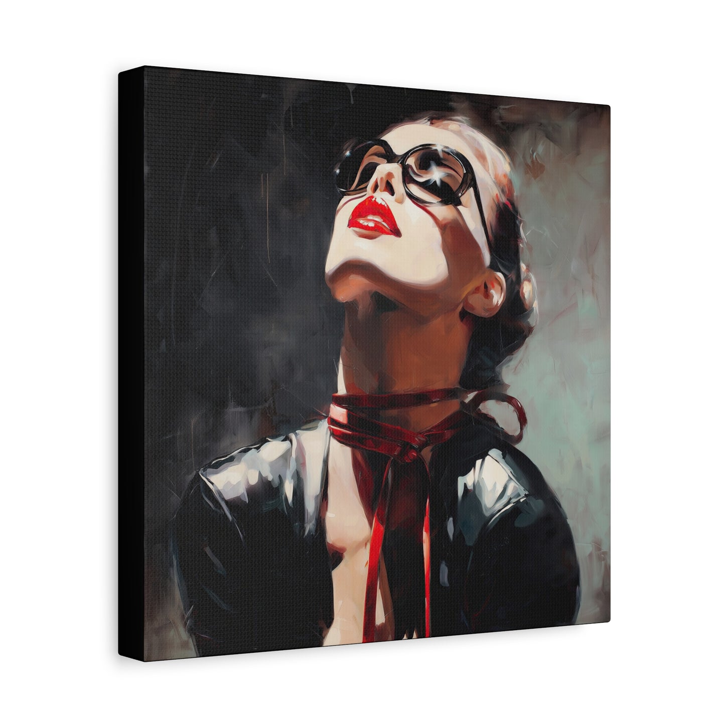 Gallery Wrapped Canvas, Ropes and Reverence Art Canvas, Erotic Shibari Art Canvas – Scarlett
