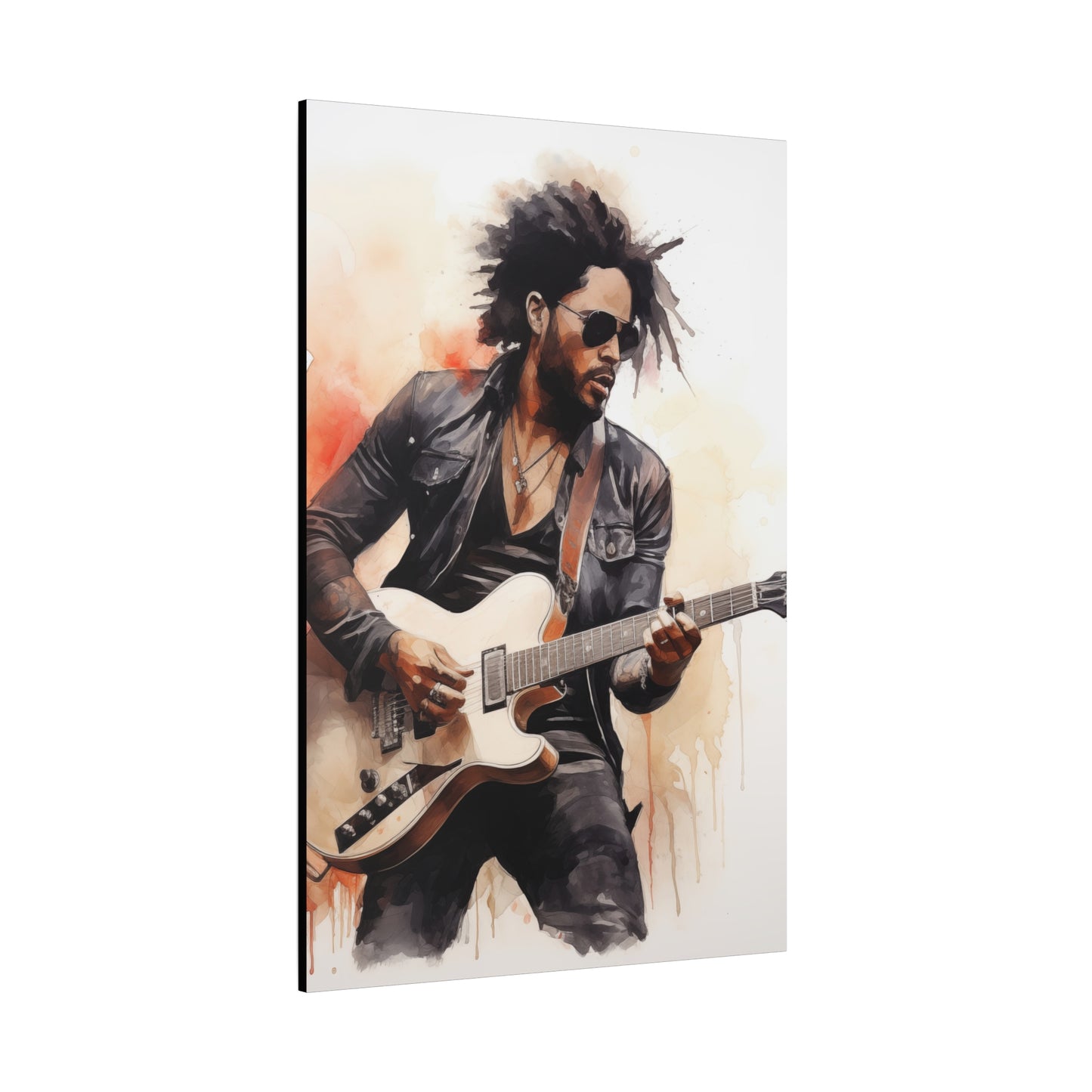 Gallery Wrapped Canvas, Celebrity Inspired, Pop Art Canvas – Lenny