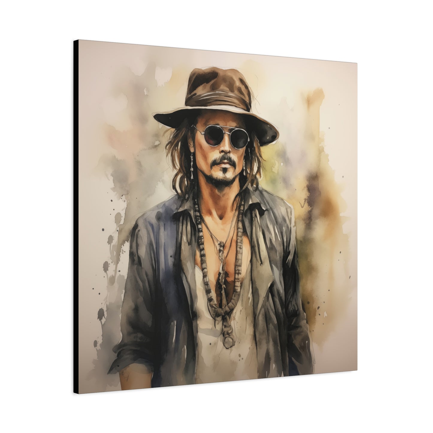Gallery Wrapped Canvas, Celebrity Inspired, Pop Art Canvas – Depp