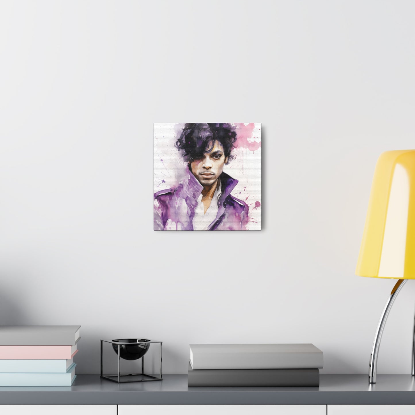 Gallery Wrapped Canvas, Celebrity Inspired, Pop Art Canvas – Prince Rogers